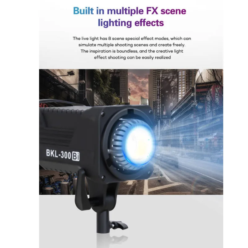 نور ثابت Zsyb BKL-300 Bi-Color Portable Professional COB