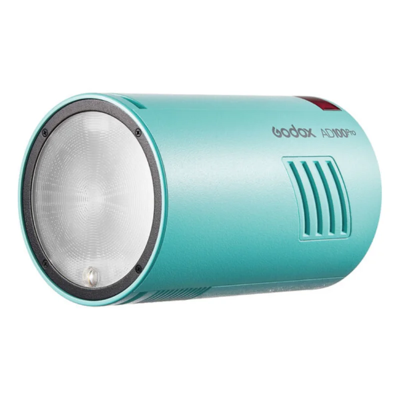 فلاش جیبی پرتابل گودکس AD100pro با رنگ سبز نعنایی