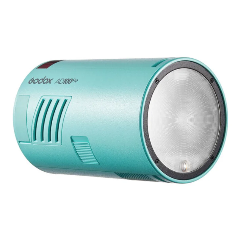 فلاش جیبی پرتابل گودکس AD100pro با رنگ سبز نعنایی