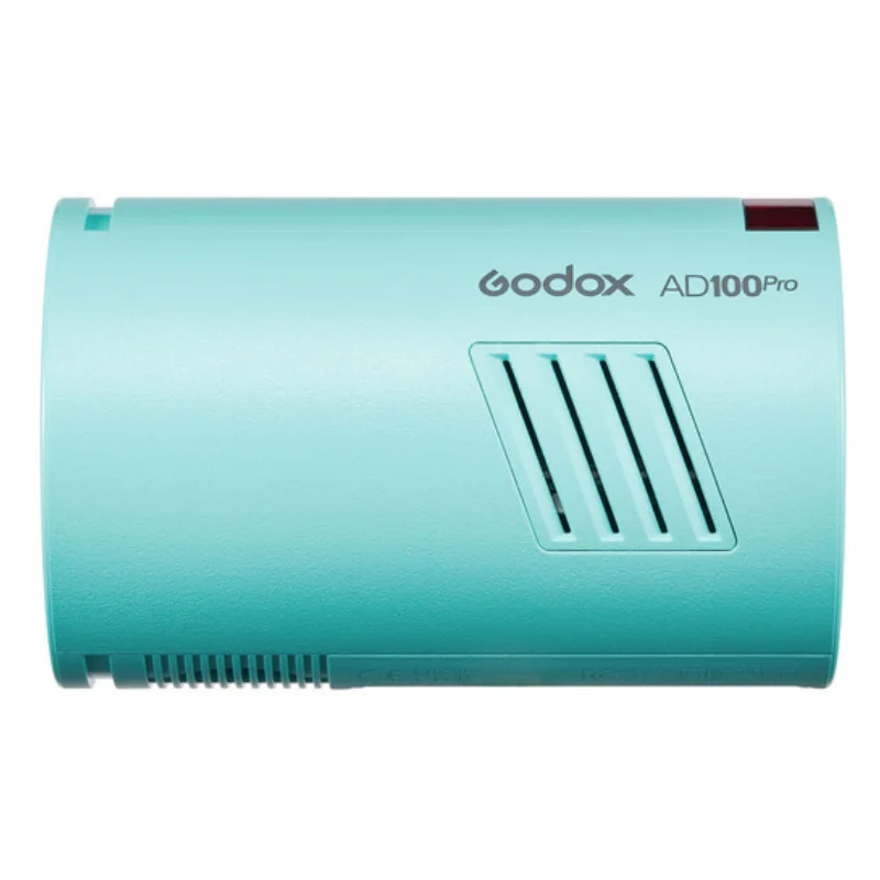 فلاش جیبی پرتابل گودکس AD100pro با رنگ سبز نعنایی