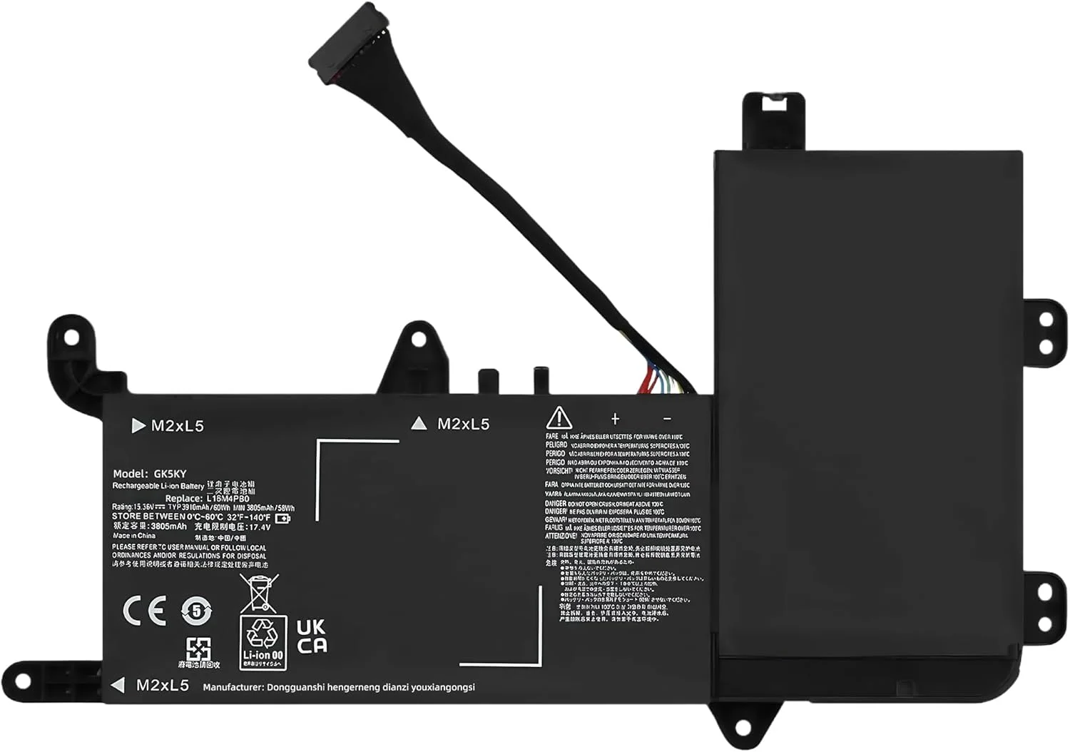 باتری لپ تاپ 60Wh L16M4PB0 برای لنوو سری Legion Y720-15IKB مدل های 80VR I7-7700HQ i5-7300HQ 80VR002XGE 80VR0030FR 80VR00JXGE 80VR00K2GE 80VR00K3GE 5B10M33723 5B10M33724، عملکرد بالا باتری لپ تاپ 60Wh L16M4PB0 برای لنوو سری Legion Y720-15IKB مدل های 80VR I7-7700HQ i5-7300HQ 80VR002XGE 80VR0030FR 80VR00JXGE 80VR00K2GE 80VR00K3GE 5B10M33723 5B10M33724، عملکرد بالا