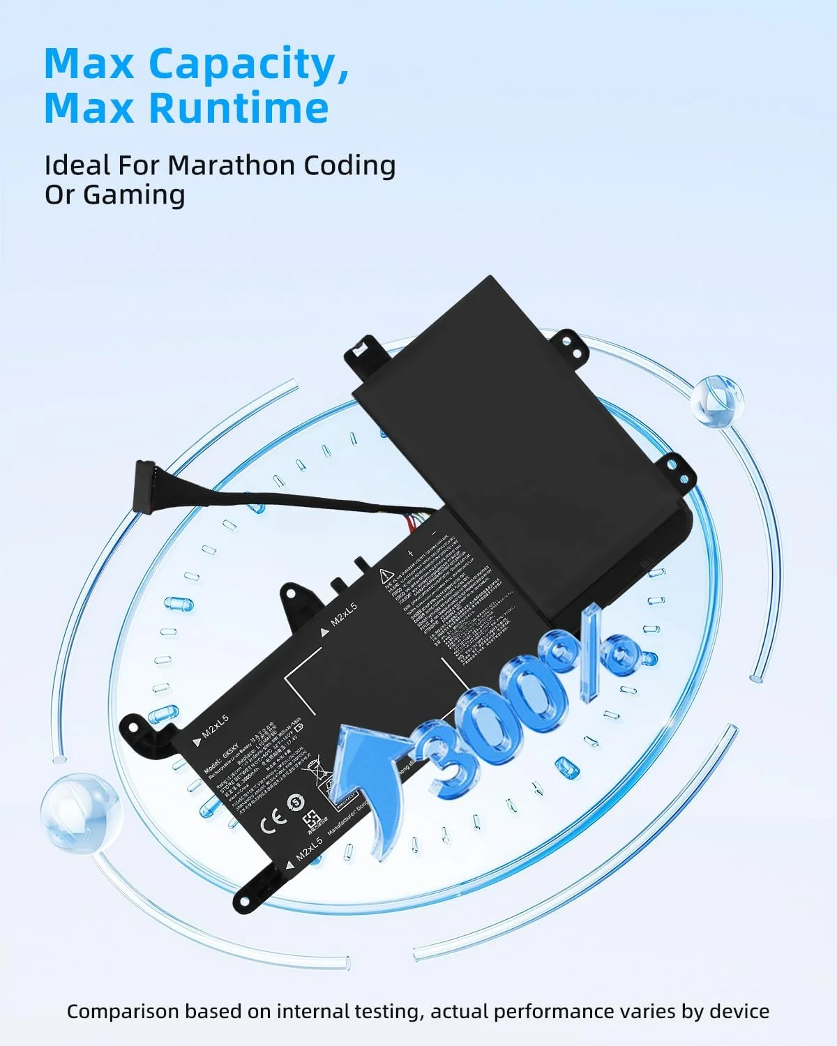 باتری لپ تاپ 60Wh L16M4PB0 برای لنوو سری Legion Y720-15IKB مدل های 80VR I7-7700HQ i5-7300HQ 80VR002XGE 80VR0030FR 80VR00JXGE 80VR00K2GE 80VR00K3GE 5B10M33723 5B10M33724، عملکرد بالا