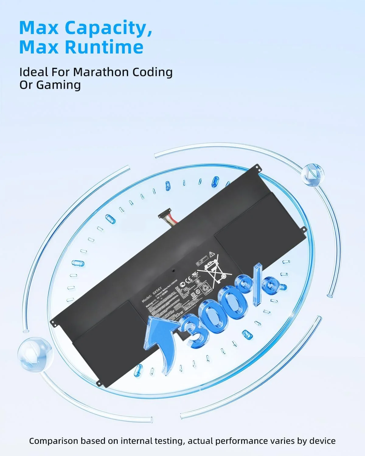 باتری لپ تاپ 50Wh C32N1305 برای ایسوس Zenbook Infinity UX301L UX301LA UX301LA-1A UX301LA-1B UX301LA-2A UX301LA-C4003H C4005H C4006H C4013H C4014H XH72T DH71T DH51T WS71T با عملکرد بالا باتری لپ تاپ 50Wh C32N1305 برای ایسوس Zenbook Infinity UX301L UX301LA UX301LA-1A UX301LA-1B UX301LA-2A UX301LA-C4003H C4005H C4006H C4013H C4014H XH72T DH71T DH51T WS71T با عملکرد بالا