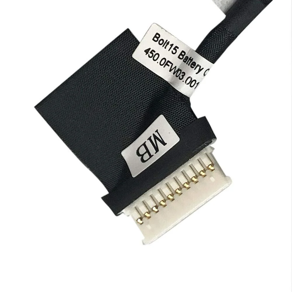 کابل باتری زهرا 8 سانتی متری جایگزین کانکتور برای دل Inspiron 15 5584 5583 7TPM9 07TPM9 450.0FW03.0001 450.0FW03.0011 450.0FV03.0011 450.0FW03.0021 کابل باتری Bolt15 (3 اینچ)