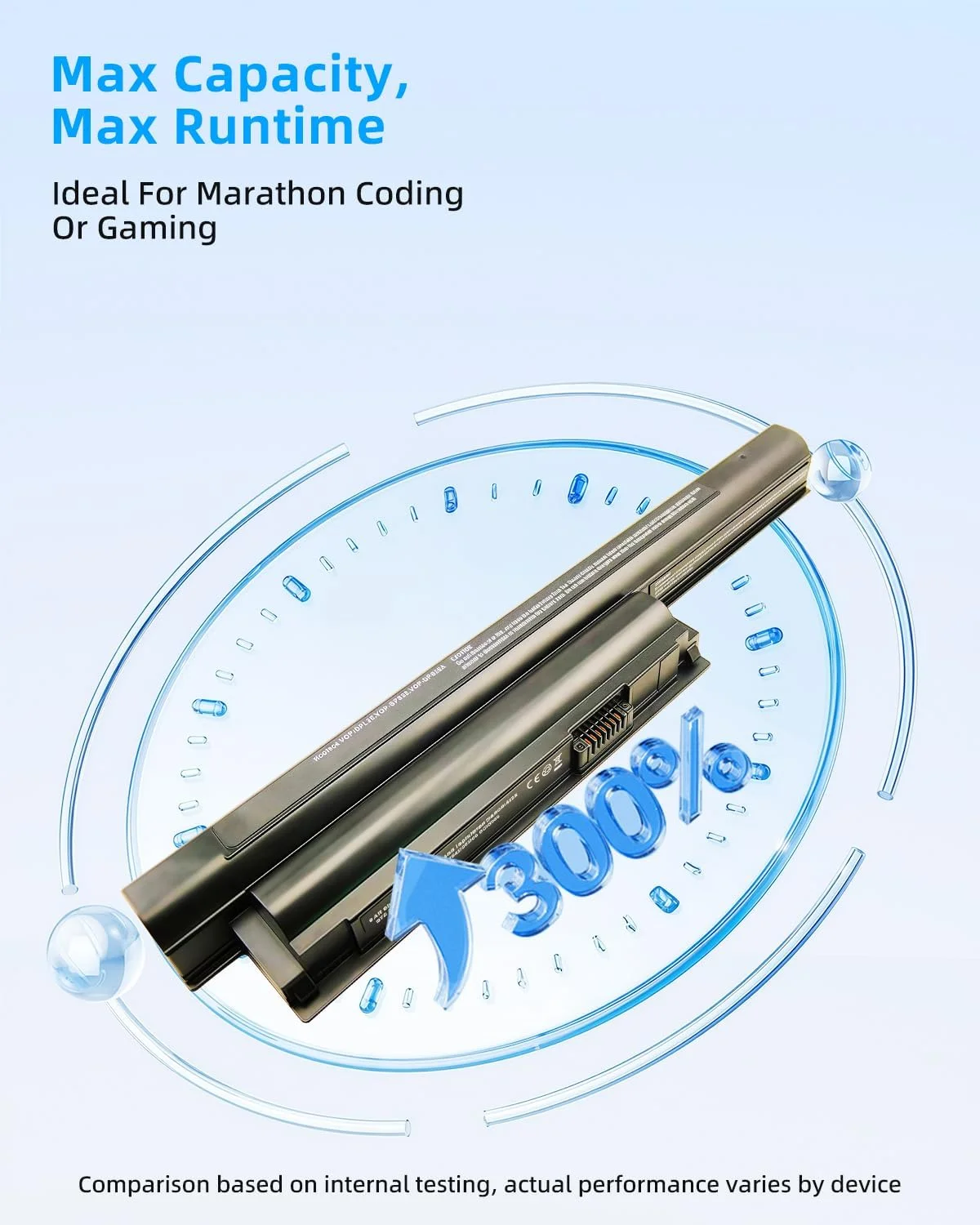 باتری لپ تاپ جایگزین VGP-BPS26 VGP-BPL26 VGP-BPS26A BPS26 با ظرفیت 57.72Wh 11.1V 5200mAh برای لپ تاپ های Sony VAIO PCG-71713L PCG-71811L PCG-71C11L PCG-71C12L PCG-71911L PCG-71912L با عملکرد بالا باتری لپ تاپ جایگزین VGP-BPS26 VGP-BPL26 VGP-BPS26A BPS26 با ظرفیت 57.72Wh 11.1V 5200mAh برای لپ تاپ های Sony VAIO PCG-71713L PCG-71811L PCG-71C11L PCG-71C12L PCG-71911L PCG-71912L با عملکرد بالا