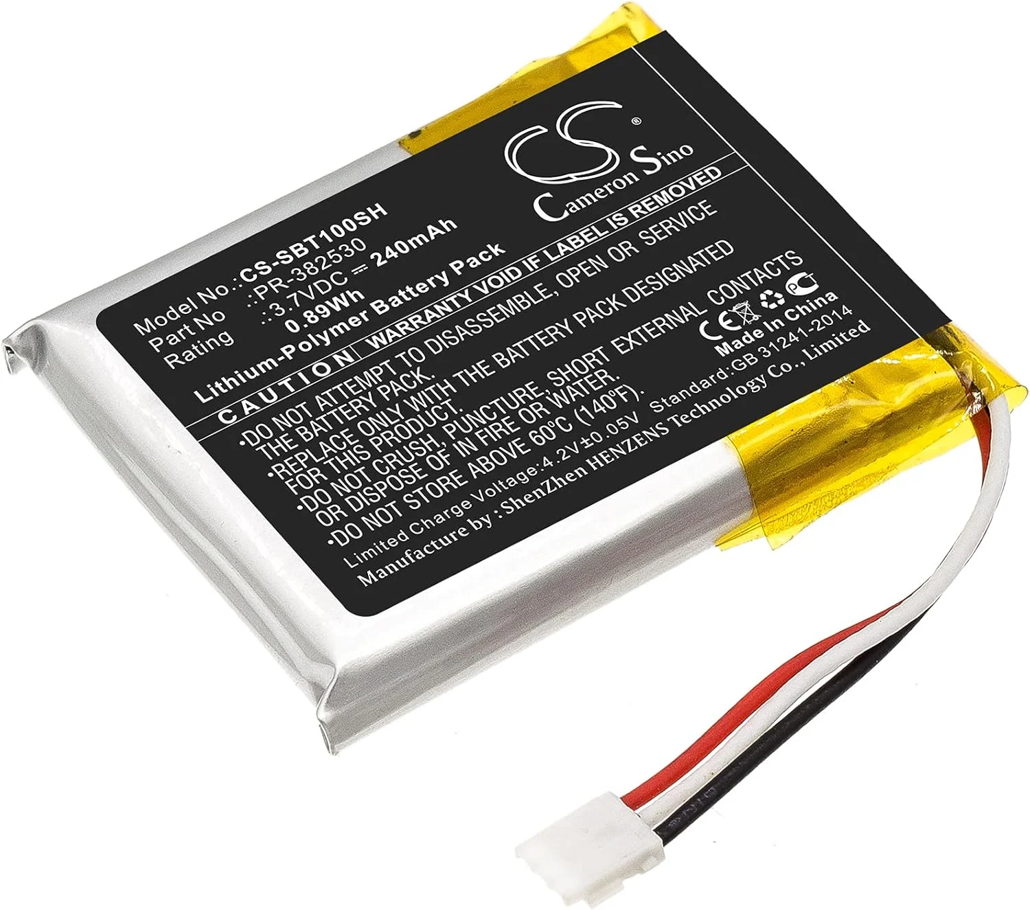 جایگزین باتری سازگار با Suunto PR-382530 Ambit 1, Ambit 2, Ambit 2S, Ambit 3 (240mAh/3.7V) جایگزین باتری سازگار با Suunto PR-382530 Ambit 1, Ambit 2, Ambit 2S, Ambit 3 (240mAh/3.7V)