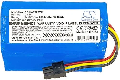 باتری جایگزین SYTH سازگار با TOMEFON TCN805, TF-D60, TF-G808, TF-S450, TF-S550, TF-S650, TF-S750, TF-S850, TF-S880F (2600mAh/14.8V) باتری جایگزین SYTH سازگار با TOMEFON TCN805, TF-D60, TF-G808, TF-S450, TF-S550, TF-S650, TF-S750, TF-S850, TF-S880F (2600mAh/14.8V)