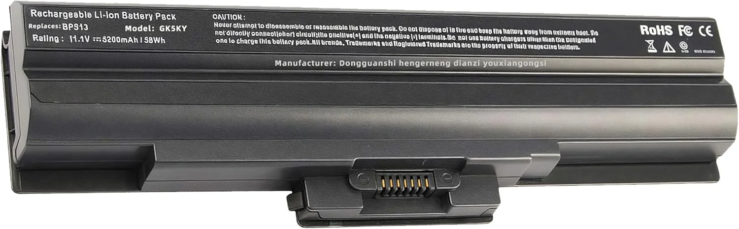 باتری لپ تاپ جایگزین 57.72wh VGP-BPS13 VGP-BPS13A VGP-BPS13A/B برای Sony Vaio VGP-BPS13S VGP-BPS21A VGP-BPS13/Q VGP-BPS13B/Q VGP-BPL13 VPCCW21FX VGN-AW VGP-BPS13/S VGP-BPS13Q با عملکرد بالا باتری لپ تاپ جایگزین 57.72wh VGP-BPS13 VGP-BPS13A VGP-BPS13A/B برای Sony Vaio VGP-BPS13S VGP-BPS21A VGP-BPS13/Q VGP-BPS13B/Q VGP-BPL13 VPCCW21FX VGN-AW VGP-BPS13/S VGP-BPS13Q با عملکرد بالا