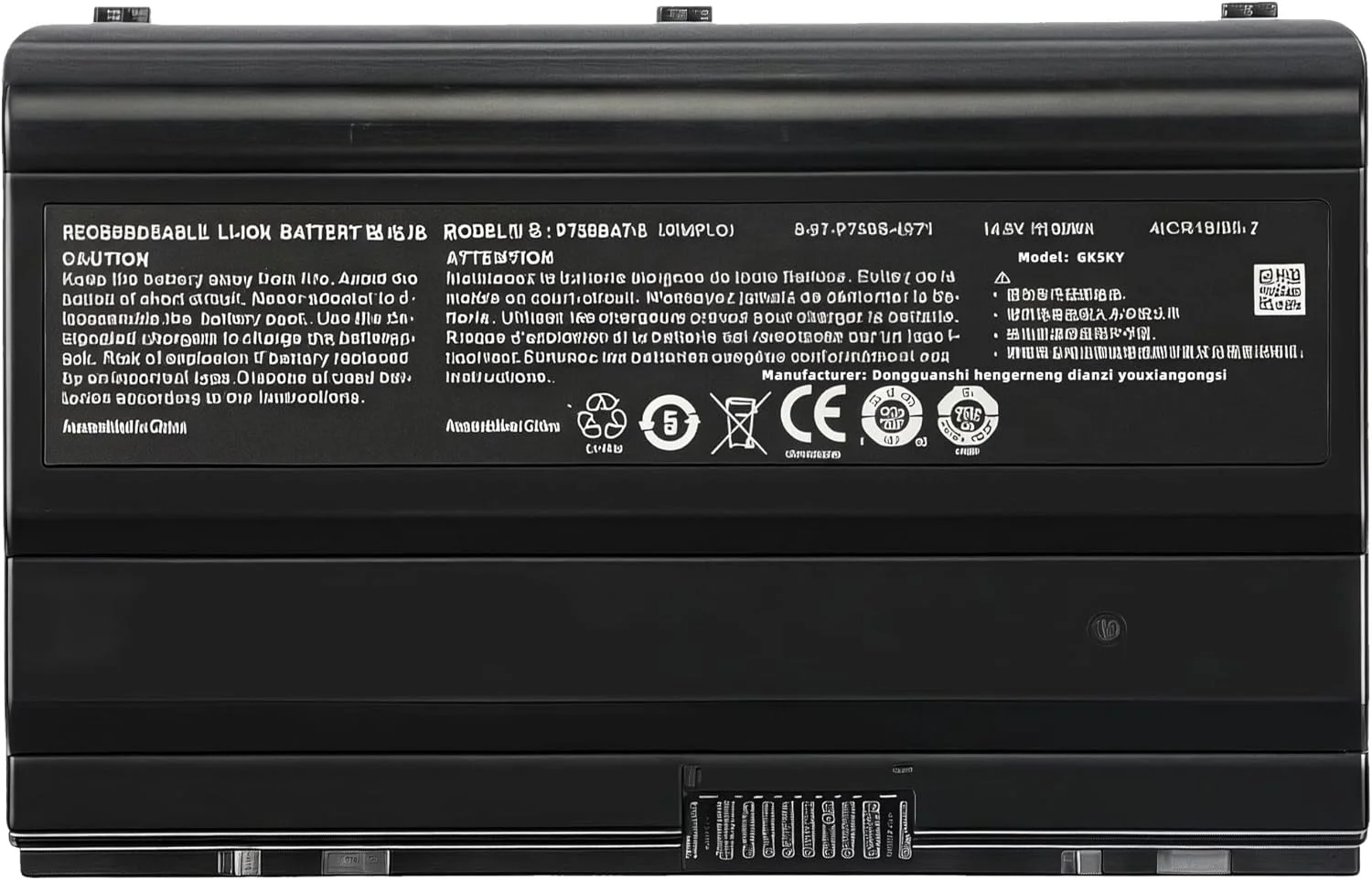 باتری لپ تاپ 82wh P750BAT-8 برای Clevo P750DM3-G P750ZM P751DM P751ZM P770DM P770ZM P771ZM P771DM-G Sager NP9752 NP9755 NP9758 NP9772 6-87-P750S-4272 6-87-P750S-4U73 6-87-P750S-4273 با عملکرد بالا باتری لپ تاپ 82wh P750BAT-8 برای Clevo P750DM3-G P750ZM P751DM P751ZM P770DM P770ZM P771ZM P771DM-G Sager NP9752 NP9755 NP9758 NP9772 6-87-P750S-4272 6-87-P750S-4U73 6-87-P750S-4273 با عملکرد بالا