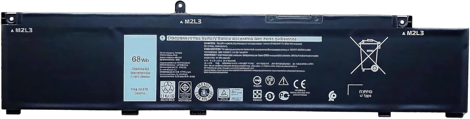 باتری لپ تاپ 68Wh MV07R جایگزین برای دل G3 15 3500 3590 3700 3790 G5 15 5500 5505 SE Series Notebook 72WGV 072WGV W5W19 0W5W19 JJRRD 0JJRRD 266J9 PN1VN M4GWP 15.2V 4 سلولی با عملکرد بالا باتری لپ تاپ 68Wh MV07R جایگزین برای دل G3 15 3500 3590 3700 3790 G5 15 5500 5505 SE Series Notebook 72WGV 072WGV W5W19 0W5W19 JJRRD 0JJRRD 266J9 PN1VN M4GWP 15.2V 4 سلولی با عملکرد بالا