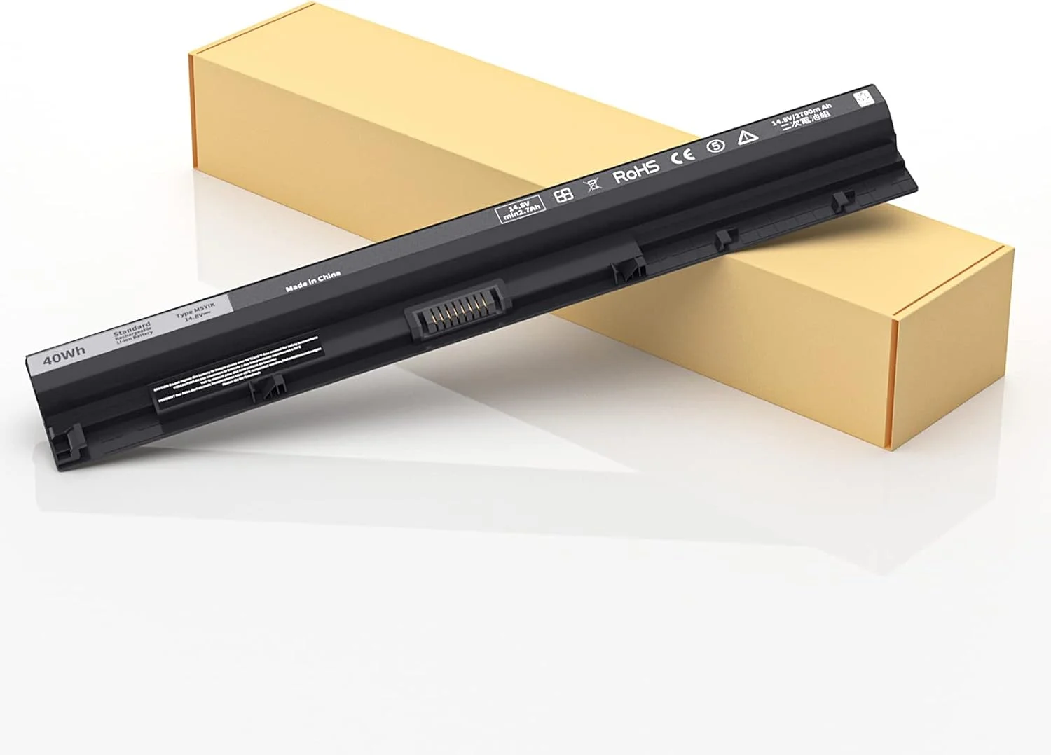 باتری M5Y1K مناسب برای دل Inspiron 5559 5558، برای دل Inspiron 15 سری 3000 و 5000 مدل های 3558 3567 5555 5566 5759، سازگار با باتری لپ تاپ دل K185W GXVJ3 M5y1k 14.8V 40Wh باتری M5Y1K مناسب برای دل Inspiron 5559 5558، برای دل Inspiron 15 سری 3000 و 5000 مدل های 3558 3567 5555 5566 5759، سازگار با باتری لپ تاپ دل K185W GXVJ3 M5y1k 14.8V 40Wh