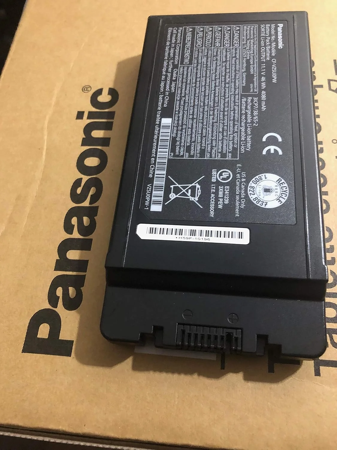 بسته باتری پاناسونیک برای CF-54 MK1