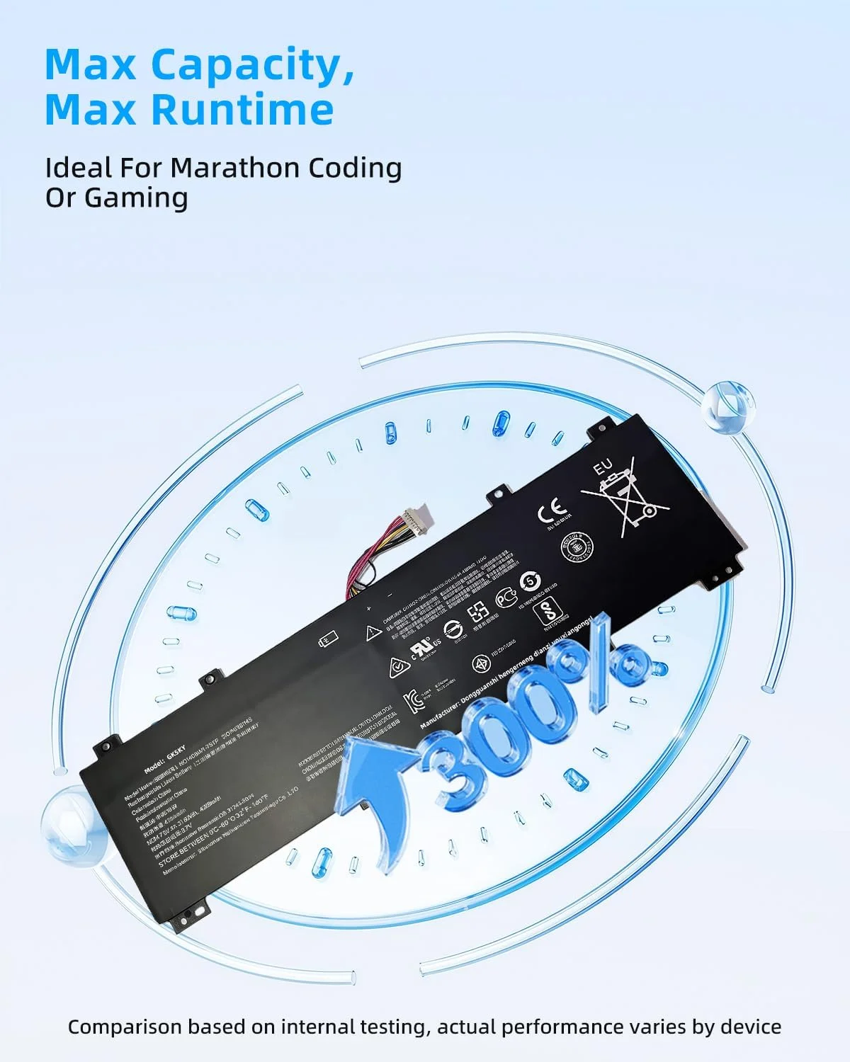 باتری لپ تاپ 31.92Wh NC140BW1-2S1P مدل 0813002 برای لنوو IdeaPad 100S 14" 100S-14IBR 80R9 80R9002WGE 80R90050GE 80R900NVGE سری NC14OBW1-2S1P 5B10K65026 BSNO427488-01 5B10L06248 با عملکرد بالا