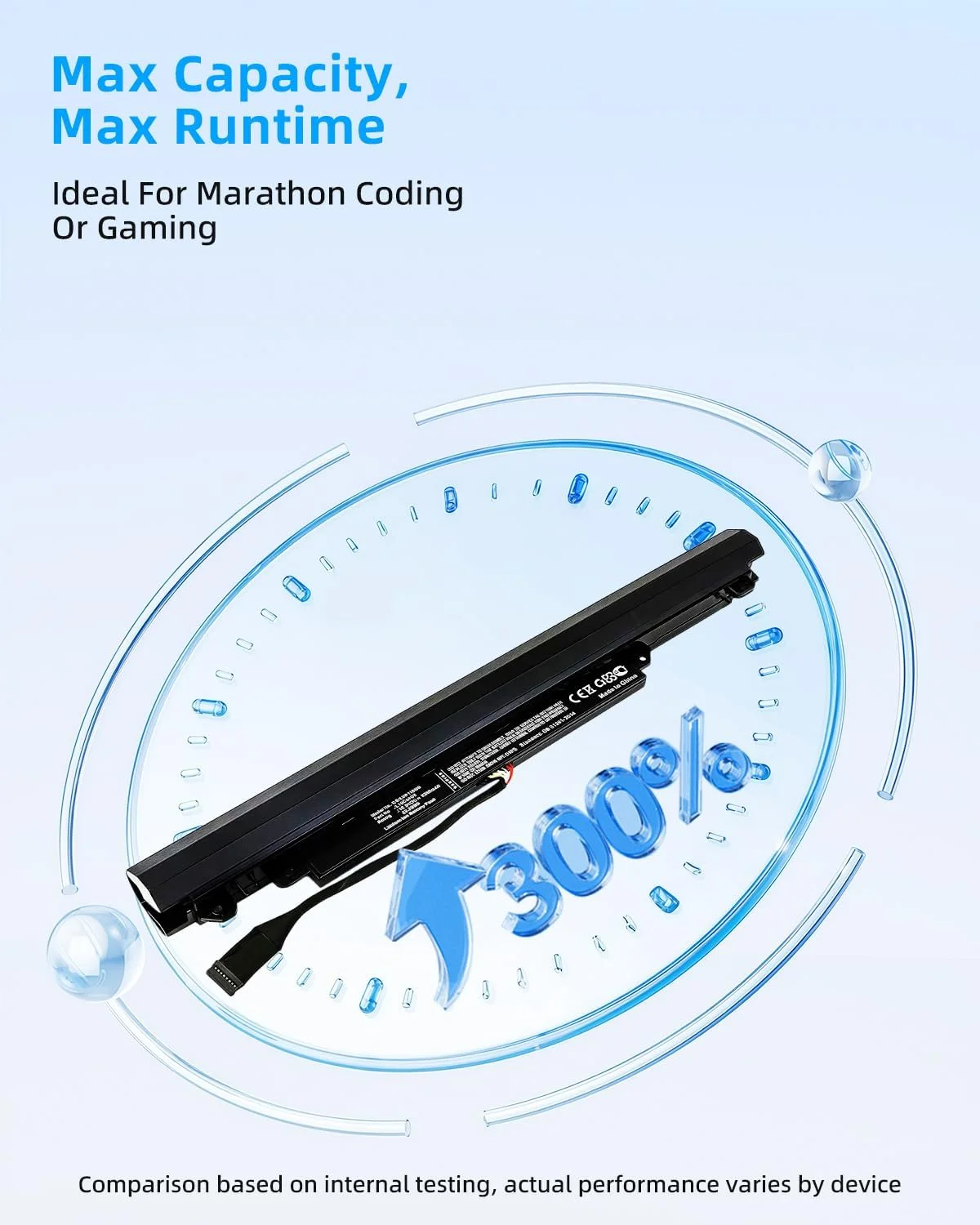 باتری جایگزین 2600mAh L15L3A03 برای لنوو IdeaPad 110-14AST 110-14IBR 110-15ACL 110-15AST 110-15IBR 110-15ACL 110 Touch-15ACL 5B10L04166 5B10L04167 با عملکرد بالا باتری جایگزین 2600mAh L15L3A03 برای لنوو IdeaPad 110-14AST 110-14IBR 110-15ACL 110-15AST 110-15IBR 110-15ACL 110 Touch-15ACL 5B10L04166 5B10L04167 با عملکرد بالا