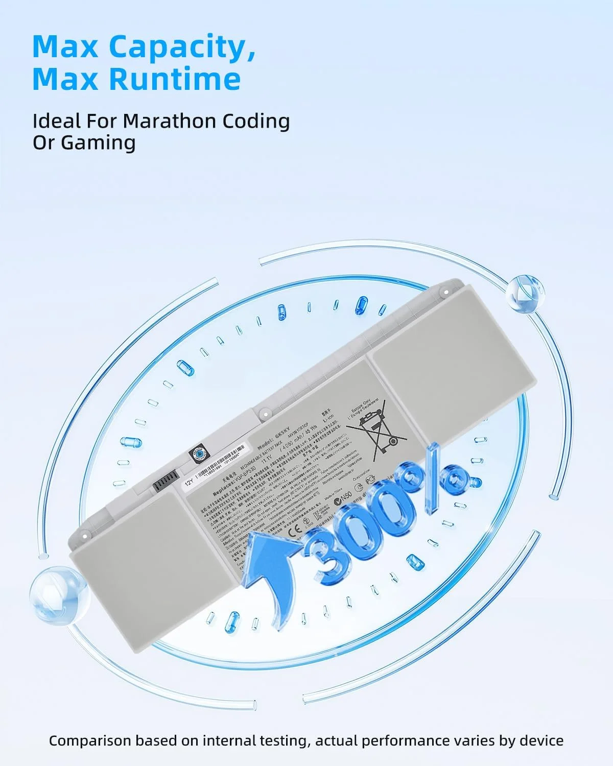 باتری لپ تاپ 45Wh VGP-BPS30 جایگزین برای سونی وایو SVT11 SVT13 T11 T13 SVT131 SVT1312 SVT131A11T SVT13117ECS با عملکرد بالا باتری لپ تاپ 45Wh VGP-BPS30 جایگزین برای سونی وایو SVT11 SVT13 T11 T13 SVT131 SVT1312 SVT131A11T SVT13117ECS با عملکرد بالا