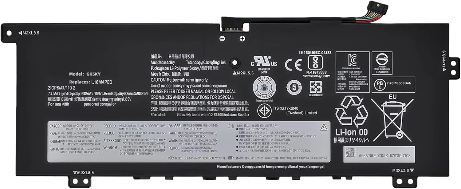 باتری لپ تاپ 46Wh L18M4P90 L18C4P90 جایگزین برای لنوو ThinkPad سری L13 Yoga مدل های L18D4P90 02DL030 02DL031 02DL032 SB10T83119 SB10T83120 SB10T83121 با عملکرد بالا باتری لپ تاپ 46Wh L18M4P90 L18C4P90 جایگزین برای لنوو ThinkPad سری L13 Yoga مدل های L18D4P90 02DL030 02DL031 02DL032 SB10T83119 SB10T83120 SB10T83121 با عملکرد بالا