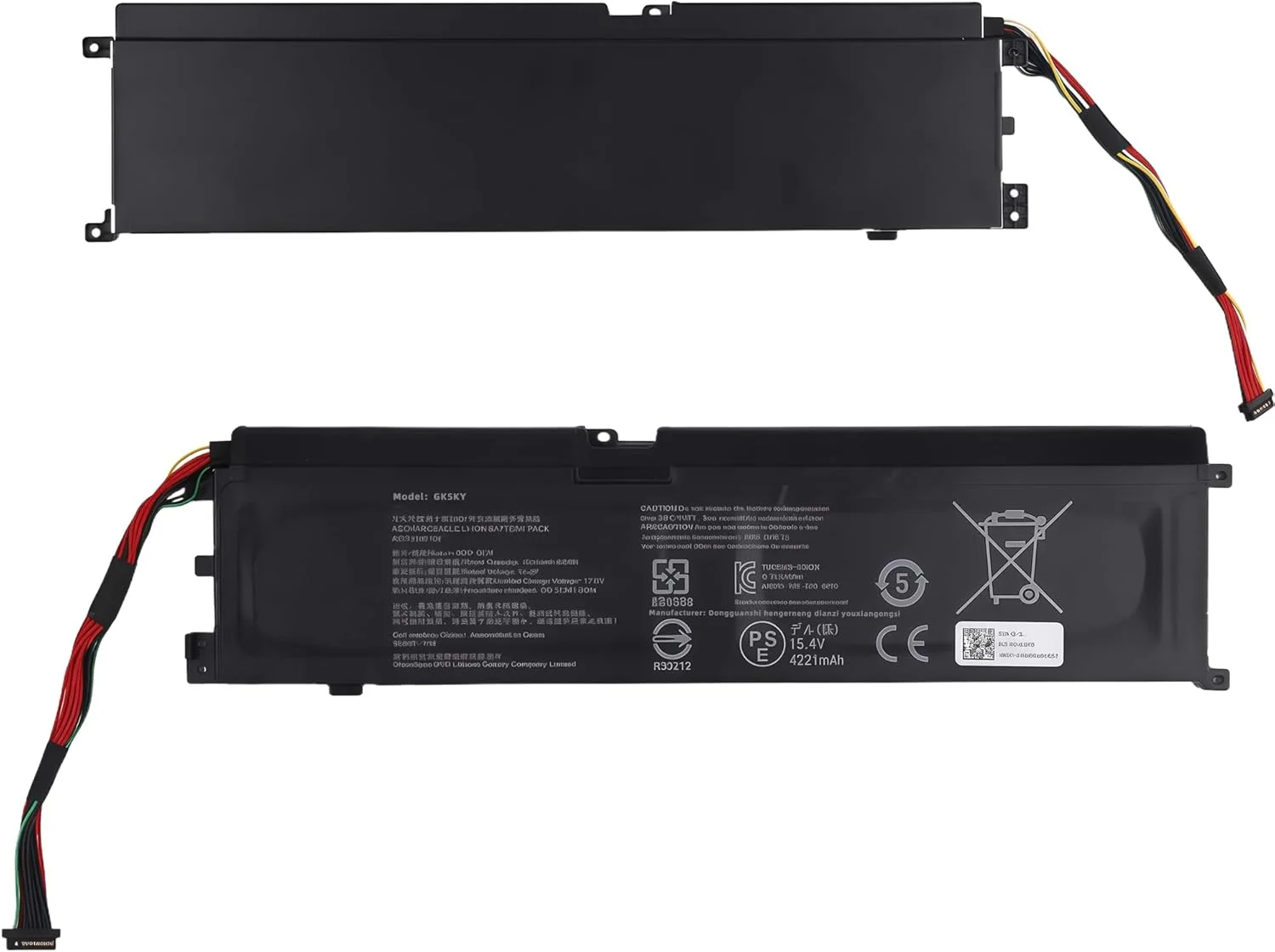 باتری لپ تاپ 65Wh RC30-0270 جایگزین برای Razer Blade 15 Base 2018 2019 GTX 1660 Ti Base RZ09-0270 RZ090270 RZ09-0300 RZ09-03006 RZ09-03009 سری نوت بوک با عملکرد بالا