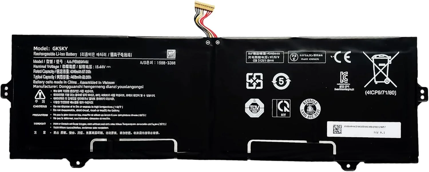 باتری لپ تاپ 68Wh AA-PBMN4VN جایگزین برای Samsung Galaxy Book Pro 360 15 15.6 اینچی NP950XDB NP950XDB-KA1US NP950XDB-KB1US سری BA43-00398 BA4300398 BA43-00398A با عملکرد بالا