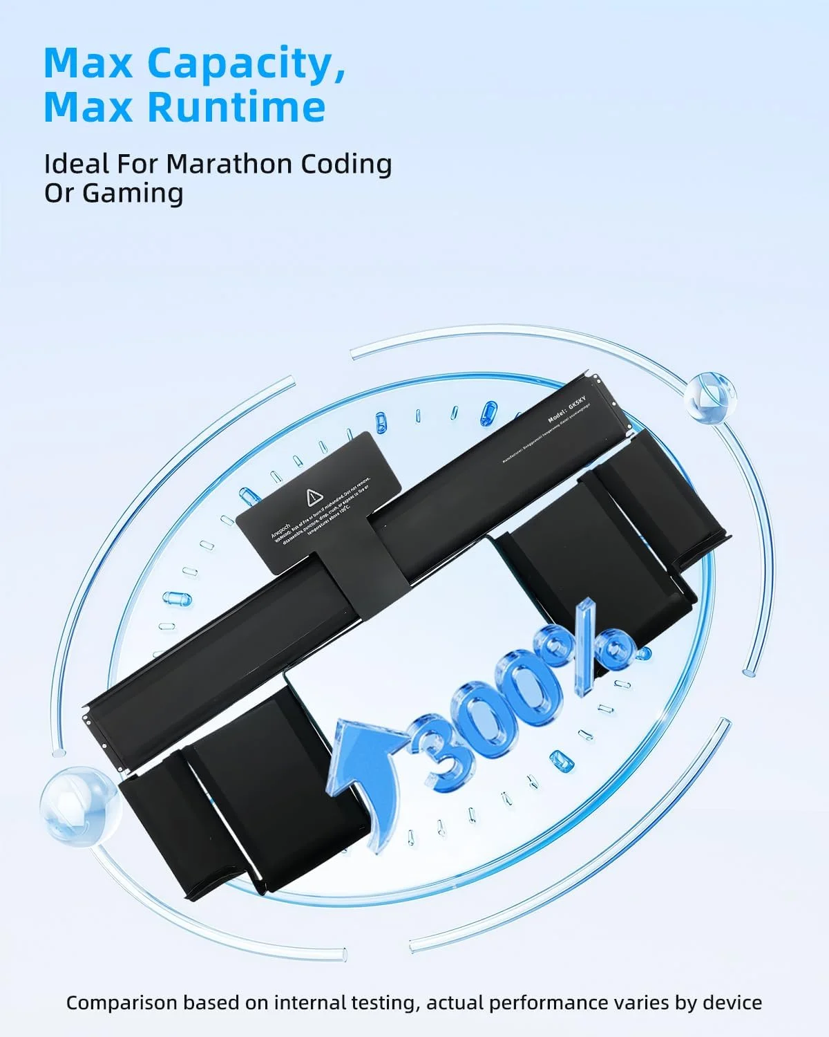 باتری جایگزین لپ تاپ 74Wh A1437 مناسب برای اپل مک بوک پرو رتینا 13 اینچ A1425 MD101 MD101LL/A MD101ZP/A اواخر 2012 اوایل 2013 11.21V با عملکرد بالا باتری جایگزین لپ تاپ 74Wh A1437 مناسب برای اپل مک بوک پرو رتینا 13 اینچ A1425 MD101 MD101LL/A MD101ZP/A اواخر 2012 اوایل 2013 11.21V با عملکرد بالا