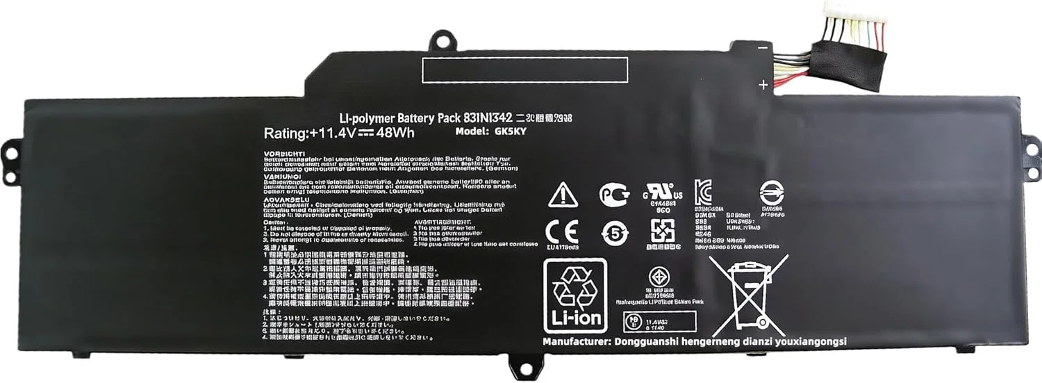 باتری جایگزین لپ تاپ 48Wh B31N1342 برای ایسوس کروم بوک C200 C200M C200MA C200MA-DS01 C200MA-KX003 با عملکرد بالا باتری جایگزین لپ تاپ 48Wh B31N1342 برای ایسوس کروم بوک C200 C200M C200MA C200MA-DS01 C200MA-KX003 با عملکرد بالا