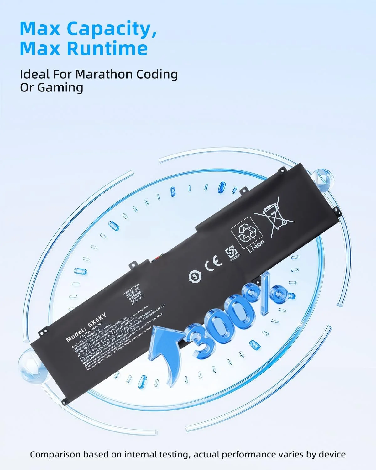 باتری لپ تاپ 99Wh DG06XL جایگزین برای HP برای Omen X 17-AP 17-AP000NA AP000NB AP000ND AP000NE AP000NF AP000NG AP000NJ HSTNN-DB8G 925197-271 925149-855 TPN-Q197 با عملکرد بالا