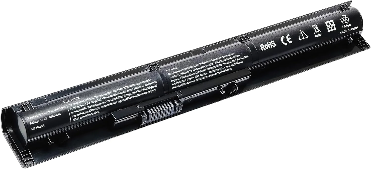 باتری لپ تاپ جایگزین 38Wh 2600mAh RI04 RI06XL برای سری های HP ProBook 450 455 470 G3 Envy 15-Q001TX، سازگار با P/N Spare 805294-001 با عملکرد بالا