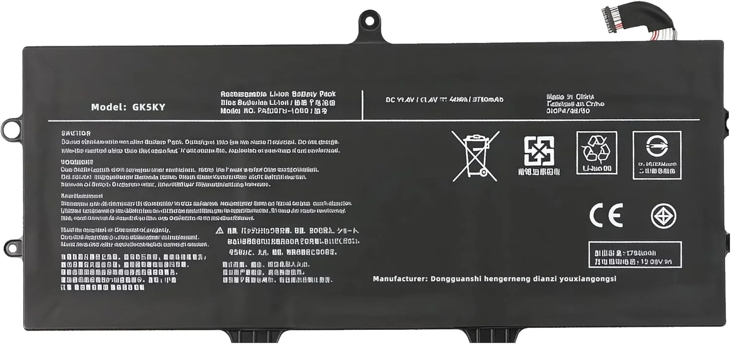باتری لپ تاپ 44Wh PA5267U-1BRS جایگزین برای نوت بوک های سری Toshiba Portege X20W X20W-D X20W-D-10R X20W-E X20W-D-11T، 11.4V 3760mAh 933321-852 HSTNN-LB8G با عملکرد بالا
