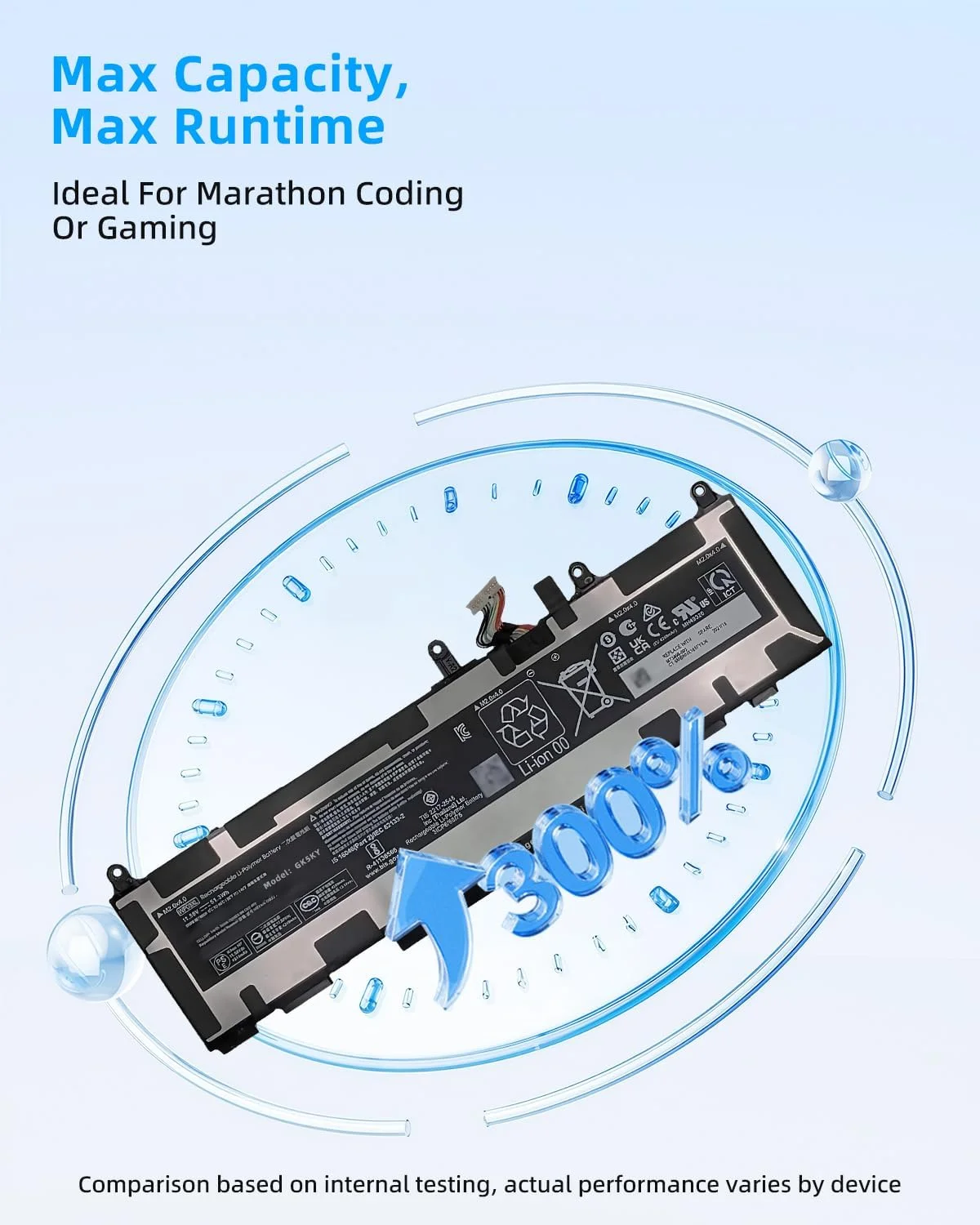 باتری لپ تاپ 51.3Wh WP03XL M73466-005 جایگزین برای HP Elitebook 830 840 845 860 865 1040 G9 Firefly 14 Split X2 13-M000 Series L78555-005 M64305-421 با عملکرد بالا باتری لپ تاپ 51.3Wh WP03XL M73466-005 جایگزین برای HP Elitebook 830 840 845 860 865 1040 G9 Firefly 14 Split X2 13-M000 Series L78555-005 M64305-421 با عملکرد بالا