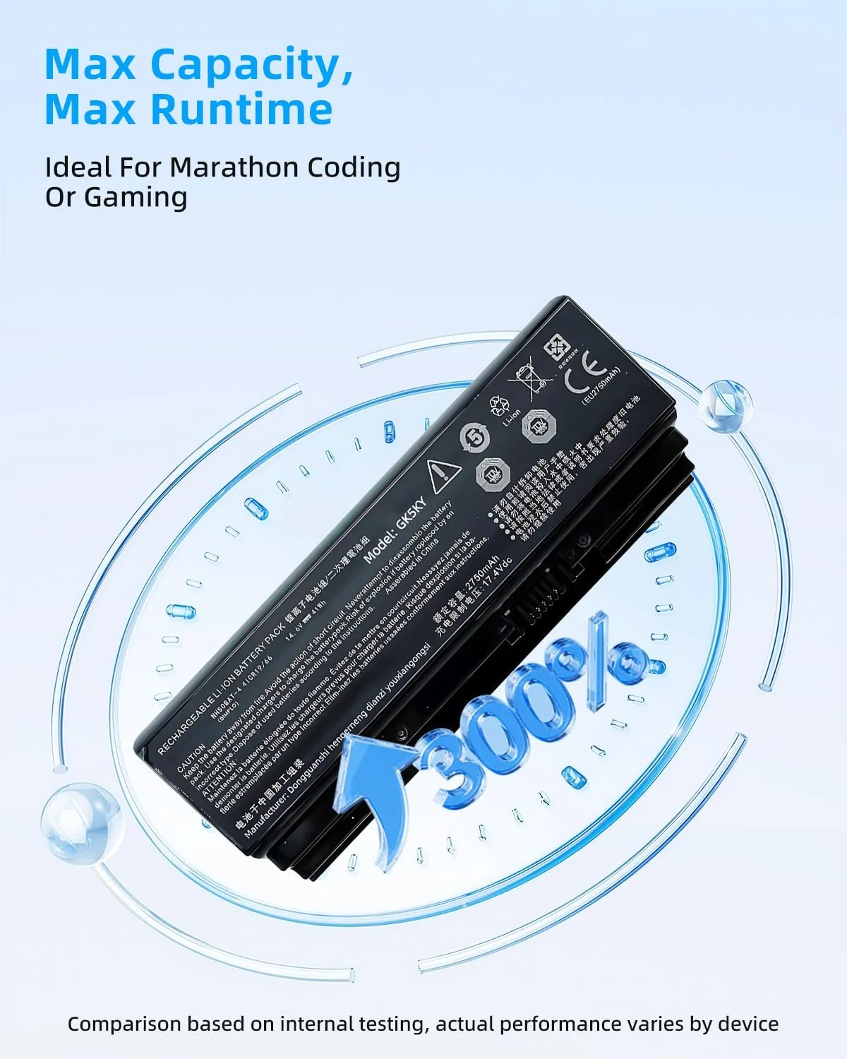 باتری لپ تاپ جایگزین 41Wh NH50BAT-4 برای PROSTAR برای Clevo NH50RA NH55RCQ NH50ED NH70RAQ NH57RA NH57RC HASEE برای Thunderobot 911ME CT7NA G7-CT7NK 2750mAh با عملکرد بالا باتری لپ تاپ جایگزین 41Wh NH50BAT-4 برای PROSTAR برای Clevo NH50RA NH55RCQ NH50ED NH70RAQ NH57RA NH57RC HASEE برای Thunderobot 911ME CT7NA G7-CT7NK 2750mAh با عملکرد بالا