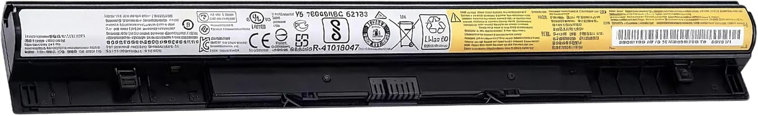 باتری 38Wh مدل L12L4A02 L12L4E01 L12M4A02 L12M4E01 L12S4A02 L12S4E01 با ظرفیت 2600 میلی آمپر ساعت، جایگزین برای لنوو IdeaPad G400S G405S G410S G510S G500S G505S G510S با عملکرد بالا