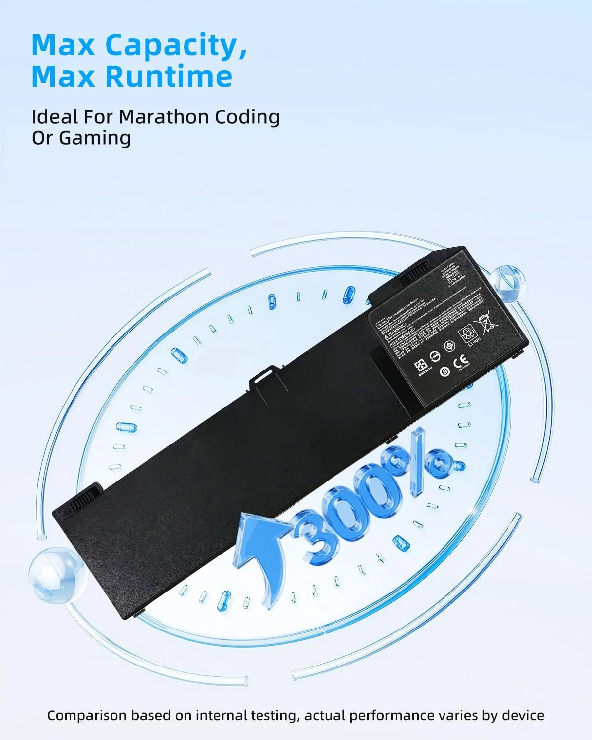 باتری لپ تاپ 90Wh VX04XL L05766-855 جایگزین برای سری HP ZBook 15 G5 G6 4ME79AA VX04090XL HSTNN-IB8F L06302-1C1 HSN-Q13C با عملکرد بالا باتری لپ تاپ 90Wh VX04XL L05766-855 جایگزین برای سری HP ZBook 15 G5 G6 4ME79AA VX04090XL HSTNN-IB8F L06302-1C1 HSN-Q13C با عملکرد بالا