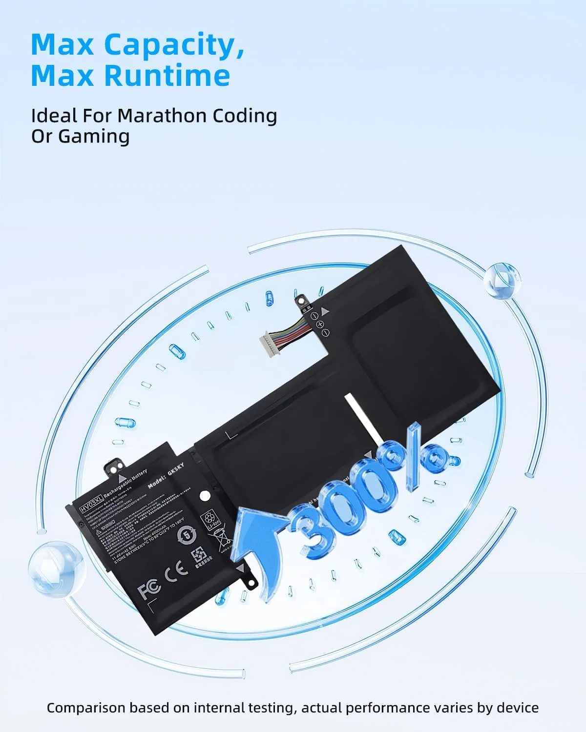 باتری 48wh HV03XL برای HP X360 310 G2 HSTNN-LB7B 818418-421 817184-005 با عملکرد بالا باتری 48wh HV03XL برای HP X360 310 G2 HSTNN-LB7B 818418-421 817184-005 با عملکرد بالا