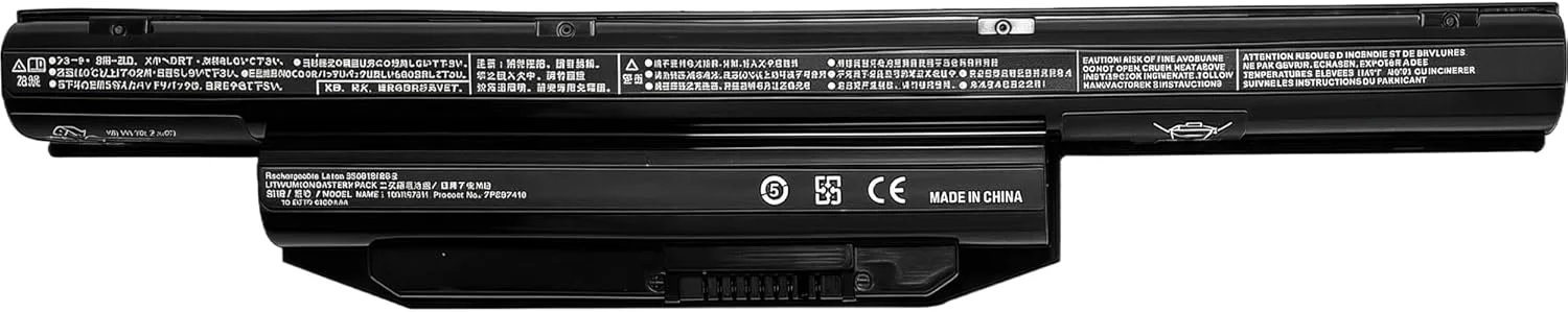 باتری لپ تاپ جایگزین 49Wh FPB0311S FPCBP416 FMVNBP231 FMVNBP228 FMVNBP235 برای فوجیتسو LifeBook E743 A544 E754 E744 AH564 E733 S904 E78 E734 E554 PH530 S792 S751 SH531 با عملکرد بالا