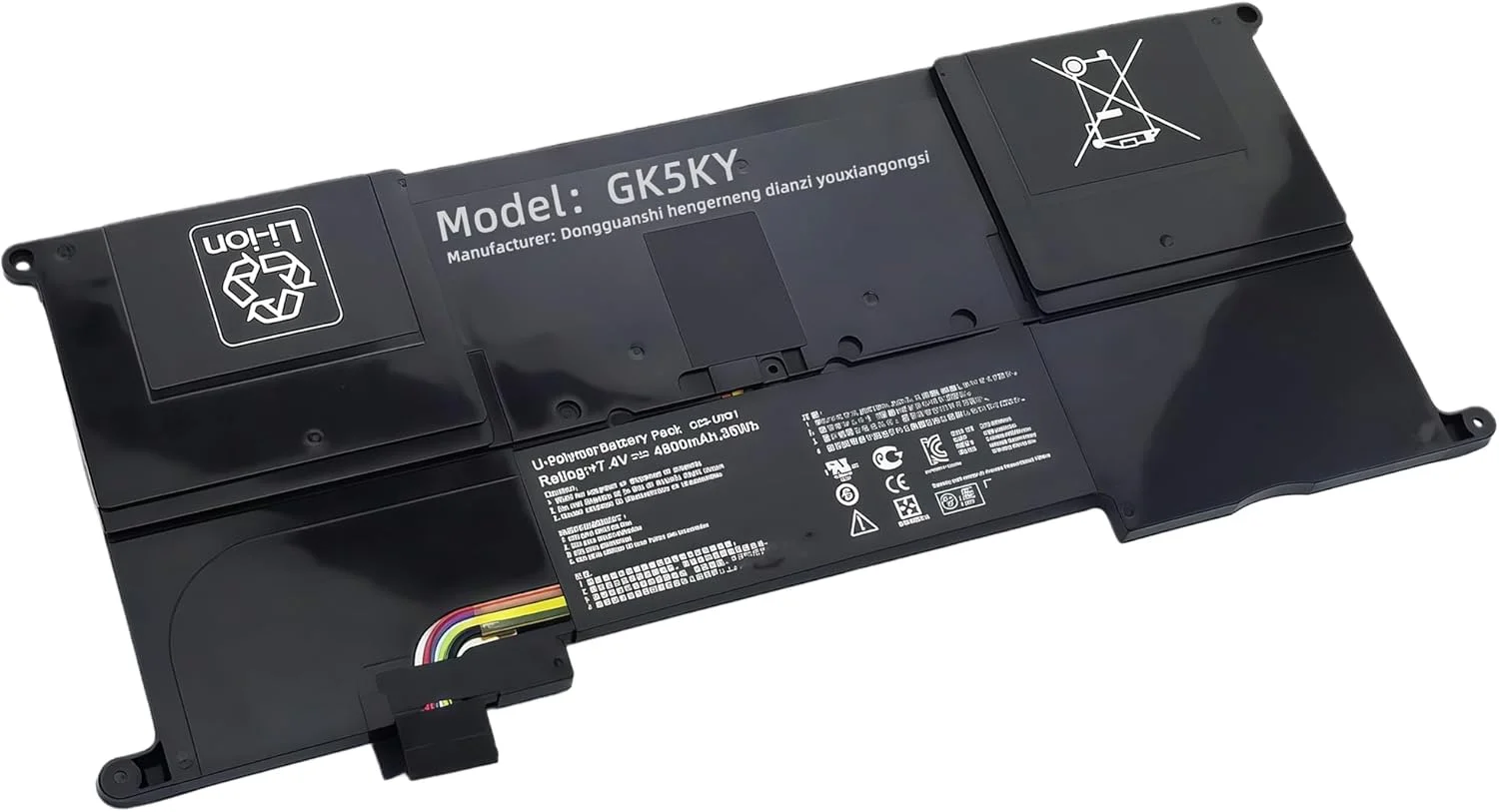 باتری لپ تاپ 35wh C23-UX21 جایگزین برای ایسوس ZenBook UX21 UX21A UX21E سری Ultrabook با عملکرد بالا