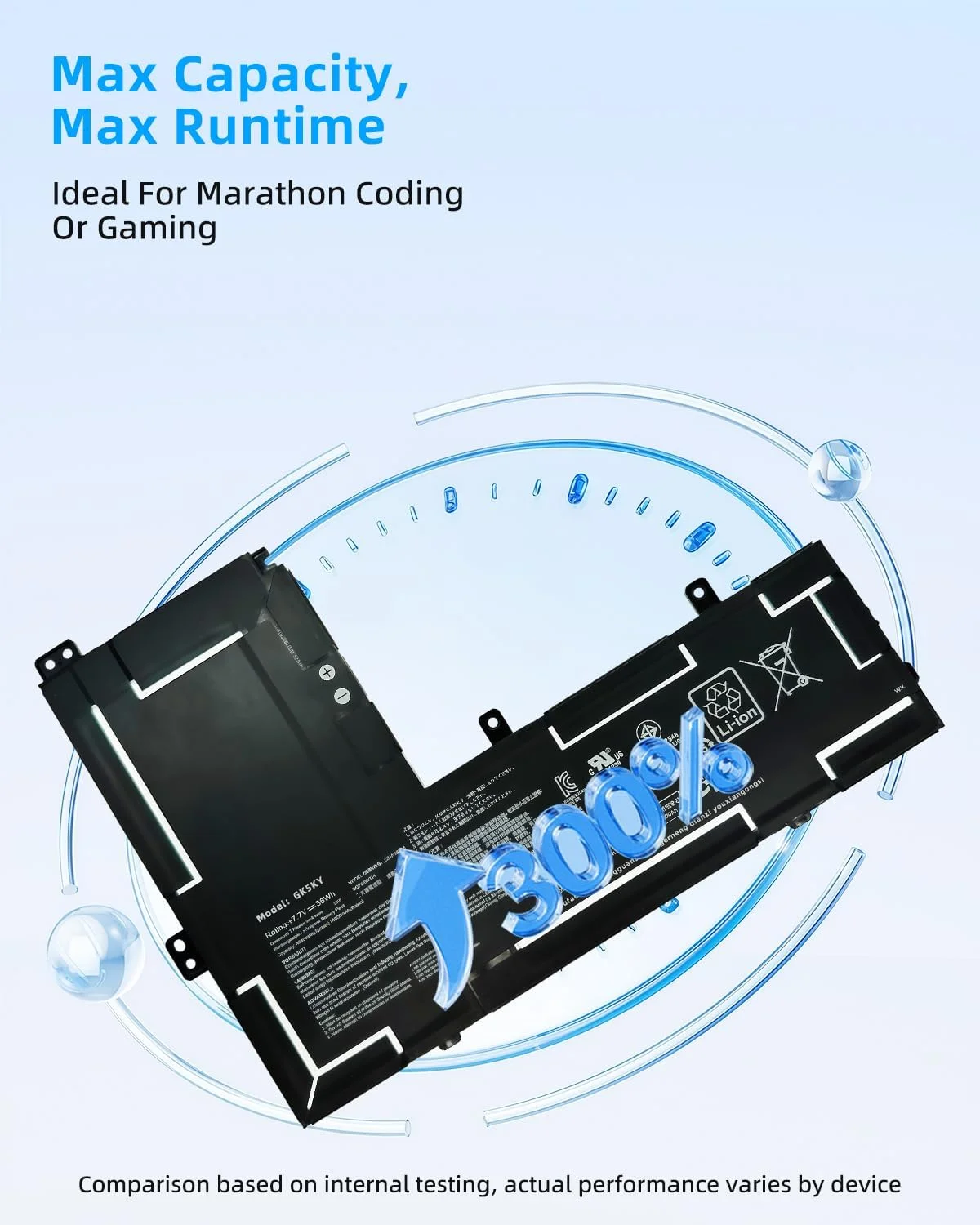 باتری لپ تاپ 38Wh C21N1807-1 جایگزین برای ایسوس برای Chromebook CX1100 CX1400 CX1500 CX1400CNA CX1100CNA CX1500CNA سری نوت بوک 0B200-03960000 با عملکرد بالا