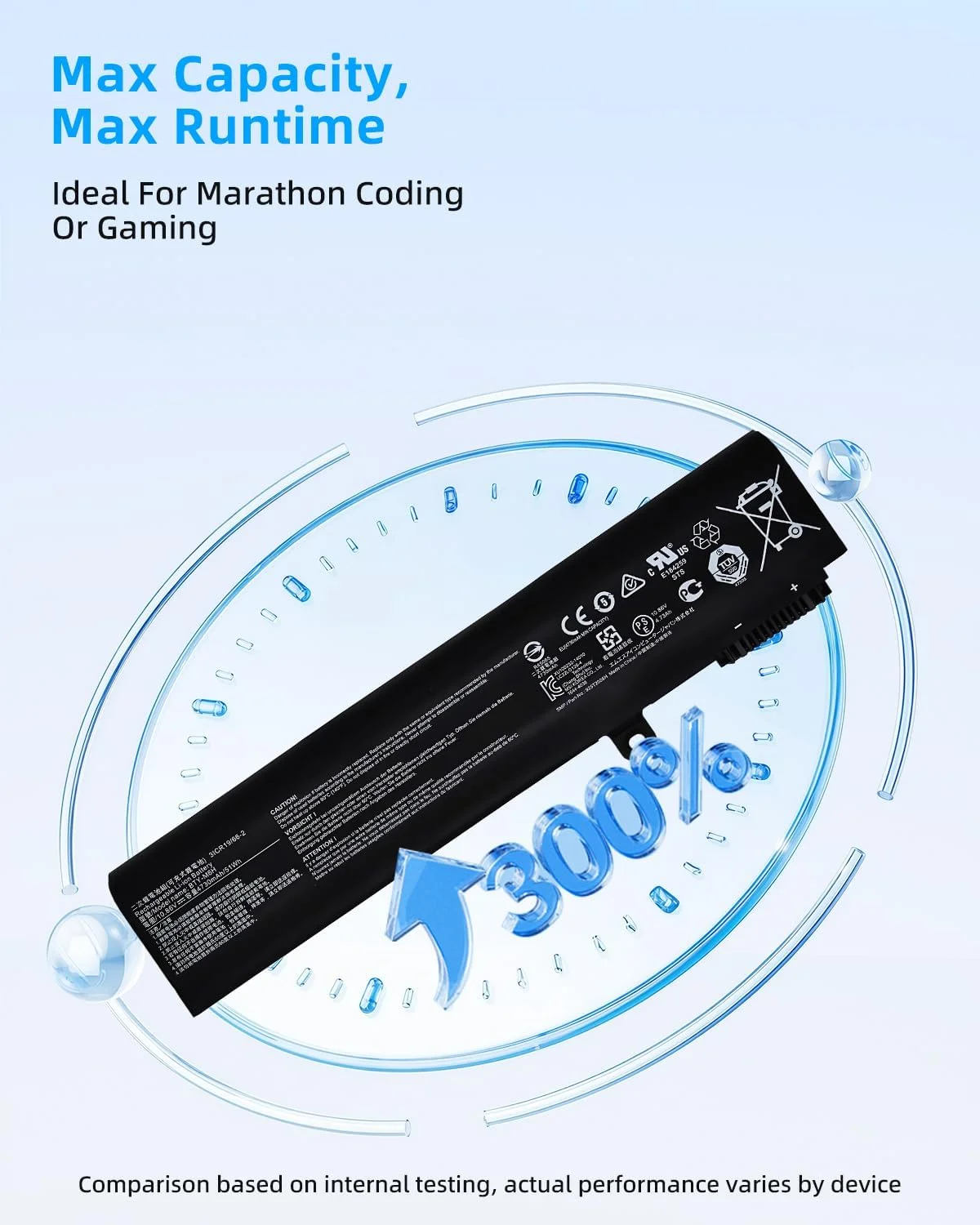 باتری لپ تاپ 51Wh BTY-M6H برای سری MSI GL72 2QC 2QD 2QE GL62M MS-1792 MS-16J2 با عملکرد بالا