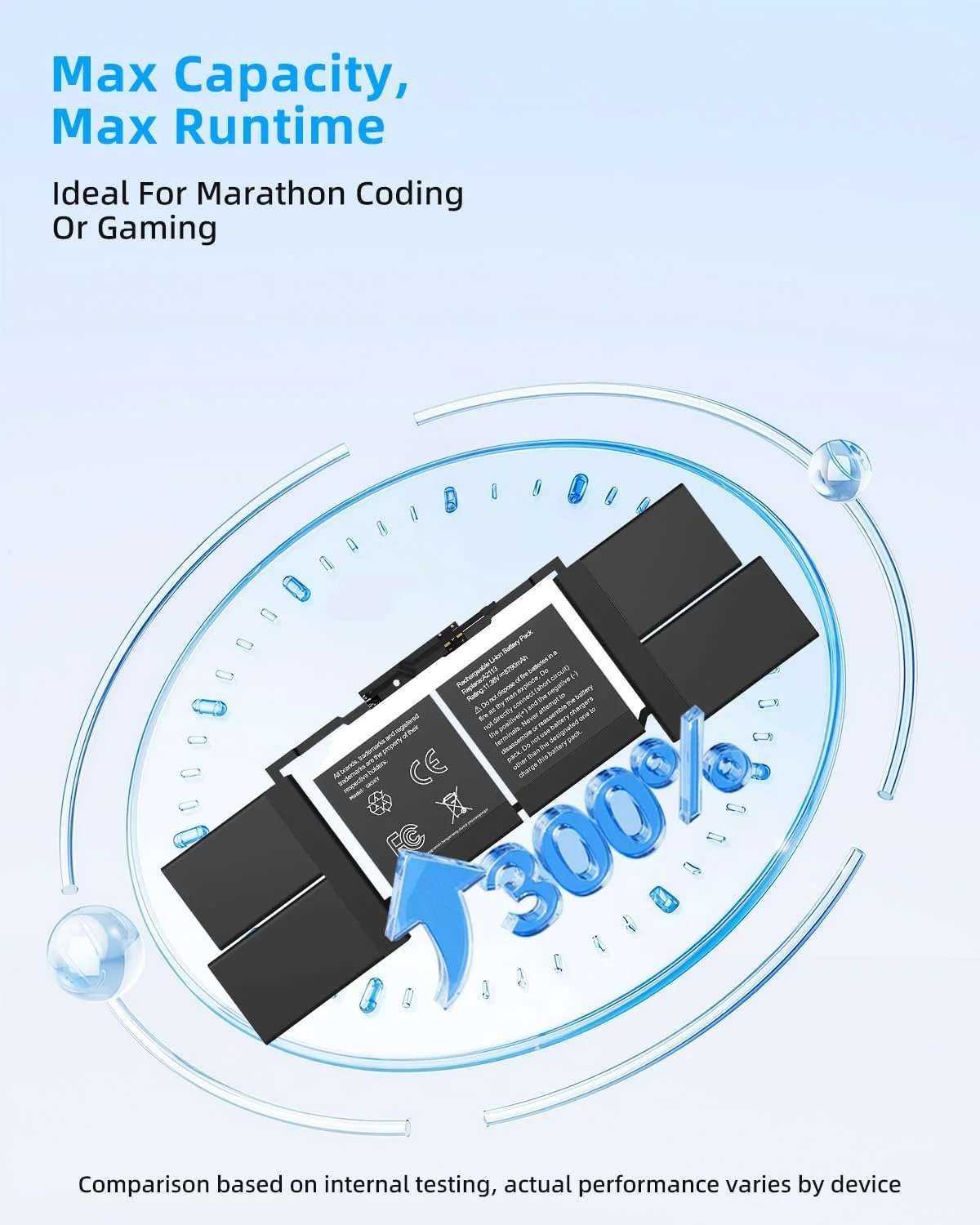باتری لپ تاپ 58.19WH A2113 A2141 جایگزین برای مک بوک پرو 16 اینچی A2141 (نسخه 2019) EMC 3347، مناسب برای MVVJ2xx/A MVVK2xx/A MVVL2xx/A MVVM2xx/A با عملکرد بالا باتری لپ تاپ 58.19WH A2113 A2141 جایگزین برای مک بوک پرو 16 اینچی A2141 (نسخه 2019) EMC 3347، مناسب برای MVVJ2xx/A MVVK2xx/A MVVL2xx/A MVVM2xx/A با عملکرد بالا