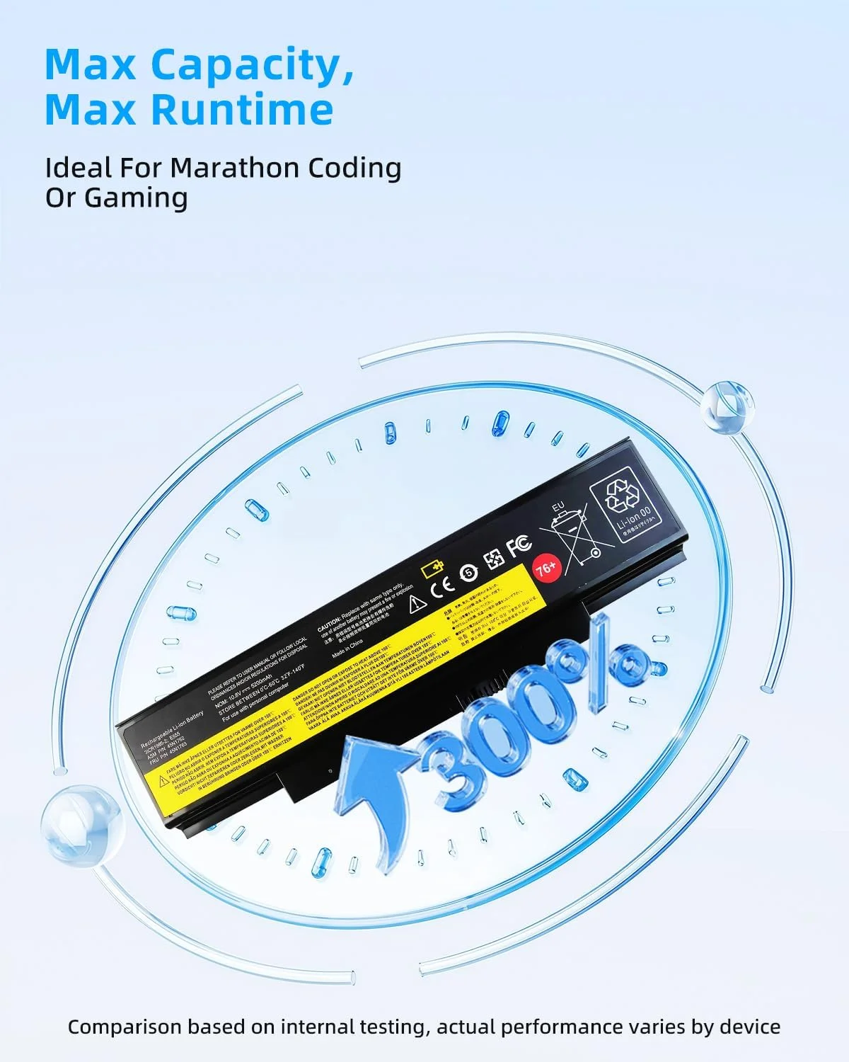 باتری 48 وات ساعتی 45N1758 45N1762 45N1763 برای لنوو 76+ مناسب برای سری های ThinkPad Edge E550 E550C E555 E560 E565 مدل های 3INR19/65-2 45R6758 45NYU63 45N15E9 45N1759 45N1760 45N1761 با عملکرد بالا باتری 48 وات ساعتی 45N1758 45N1762 45N1763 برای لنوو 76+ مناسب برای سری های ThinkPad Edge E550 E550C E555 E560 E565 مدل های 3INR19/65-2 45R6758 45NYU63 45N15E9 45N1759 45N1760 45N1761 با عملکرد بالا