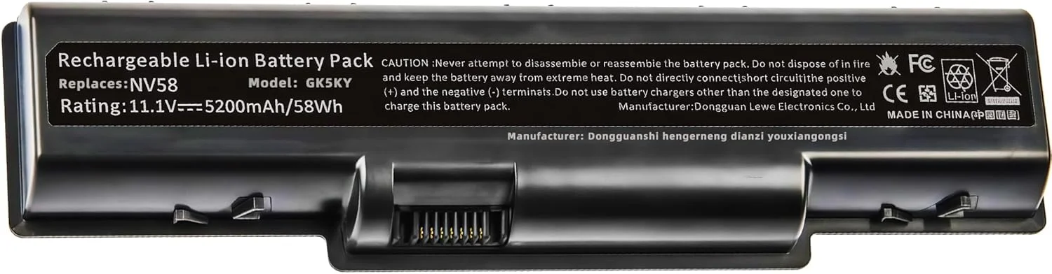 باتری لپ تاپ 57.72Wh AS09A31 برای Acer Aspire 5532 5732Z 5334 5517 AS09A61 AS09A41 AS09A51 AS09A71 AS09A75، Bell EasyNote TJ61 TJ62 TJ63 TJ64 TJ65 TJ66 TJ67 TR81 با عملکرد بالا