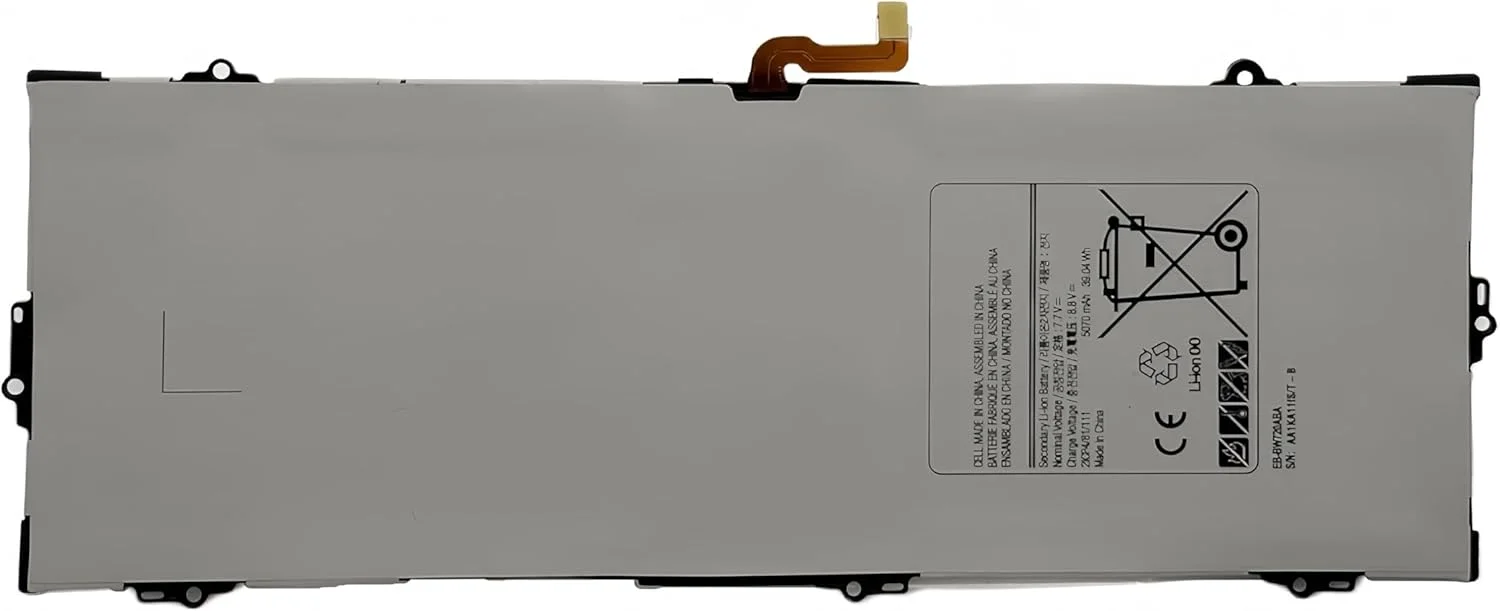 باتری جایگزین EB-BW720ABA EB-BW720ABE برای Samsung Chromebook Plus V2 XE310XBA XE350XBA XE520QAB XB521QAB K01US K02US K03US Galaxy Book 12 SM-W720 SM-W723 SM-W723Q SM-W727V AA-PBMN2HO باتری جایگزین EB-BW720ABA EB-BW720ABE برای Samsung Chromebook Plus V2 XE310XBA XE350XBA XE520QAB XB521QAB K01US K02US K03US Galaxy Book 12 SM-W720 SM-W723 SM-W723Q SM-W727V AA-PBMN2HO