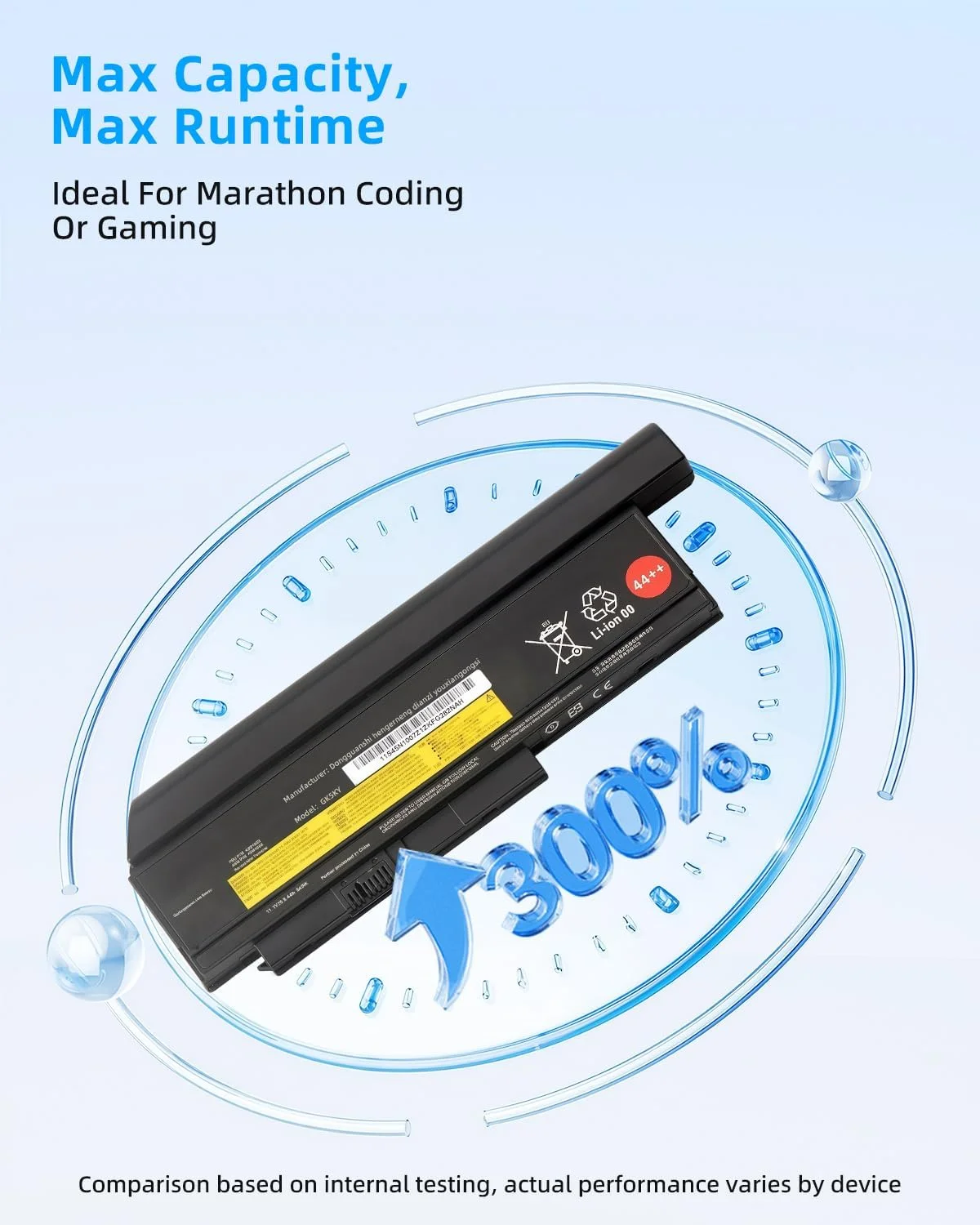 باتری لپ تاپ 94WH X230 11.1V 42T4899 42T4900 42T4942 42T4872 42T4865 42T4866 جایگزین برای لنوو Thinkpad X230I X220 X220I X220S 45N1029 45N1028 45N1172 45N1022 44++ با عملکرد بالا باتری لپ تاپ 94WH X230 11.1V 42T4899 42T4900 42T4942 42T4872 42T4865 42T4866 جایگزین برای لنوو Thinkpad X230I X220 X220I X220S 45N1029 45N1028 45N1172 45N1022 44++ با عملکرد بالا