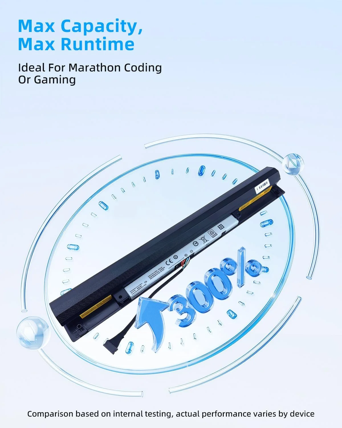 باتری 32Wh L15L4E01 L15L4A01 برای لنوو Ideapad 100-14IBD 100-15IBD 110-15ISK 110-17ACL 110-17IKB 300-15ABM 300-15IBR 300-15IBY 300-15IBR با عملکرد بالا باتری 32Wh L15L4E01 L15L4A01 برای لنوو Ideapad 100-14IBD 100-15IBD 110-15ISK 110-17ACL 110-17IKB 300-15ABM 300-15IBR 300-15IBY 300-15IBR با عملکرد بالا