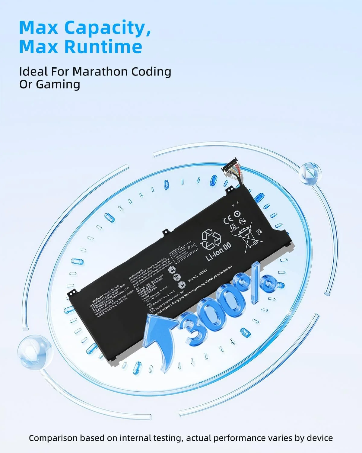 باتری لپ تاپ 56Wh HB4692Z9ECW-41 جایگزین برای Huawei برای Honor برای MagicBooK 14 برای Matebook D 14 2020 NBB-WAE9 NbB-WAE9P NbB-WAQ9RP Nblk-wax9x Nil-waq9r سری 15.28V 3665mAh با عملکرد بالا باتری لپ تاپ 56Wh HB4692Z9ECW-41 جایگزین برای Huawei برای Honor برای MagicBooK 14 برای Matebook D 14 2020 NBB-WAE9 NbB-WAE9P NbB-WAQ9RP Nblk-wax9x Nil-waq9r سری 15.28V 3665mAh با عملکرد بالا