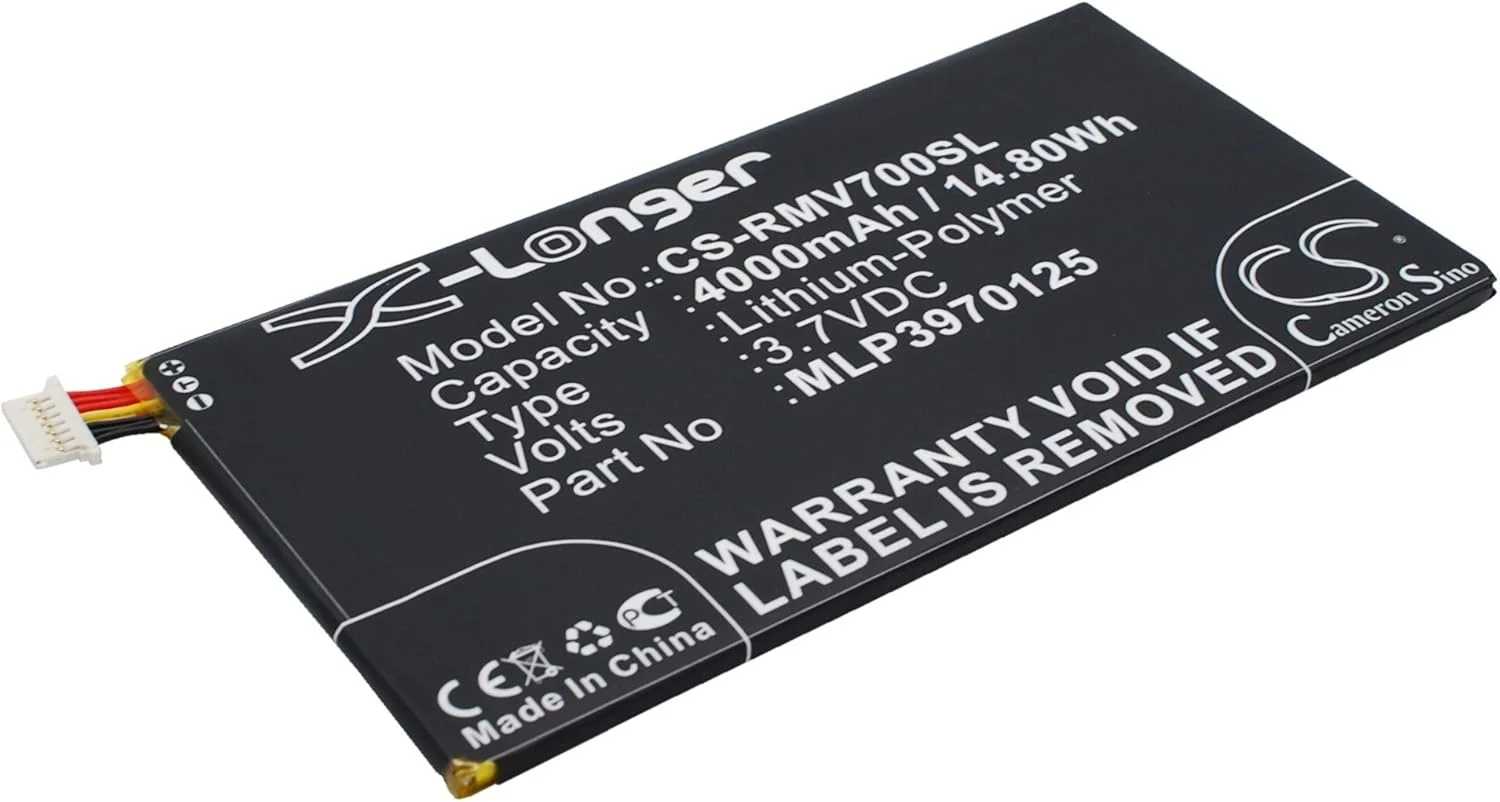 باتری جایگزین برای تبلت های Verizon Elipsis QMV7A 7 اینچی، Elipsis QMV7B، Ellipsis MV7A، Ellipsis QMV7A 8GB باتری جایگزین برای تبلت های Verizon Elipsis QMV7A 7 اینچی، Elipsis QMV7B، Ellipsis MV7A، Ellipsis QMV7A 8GB