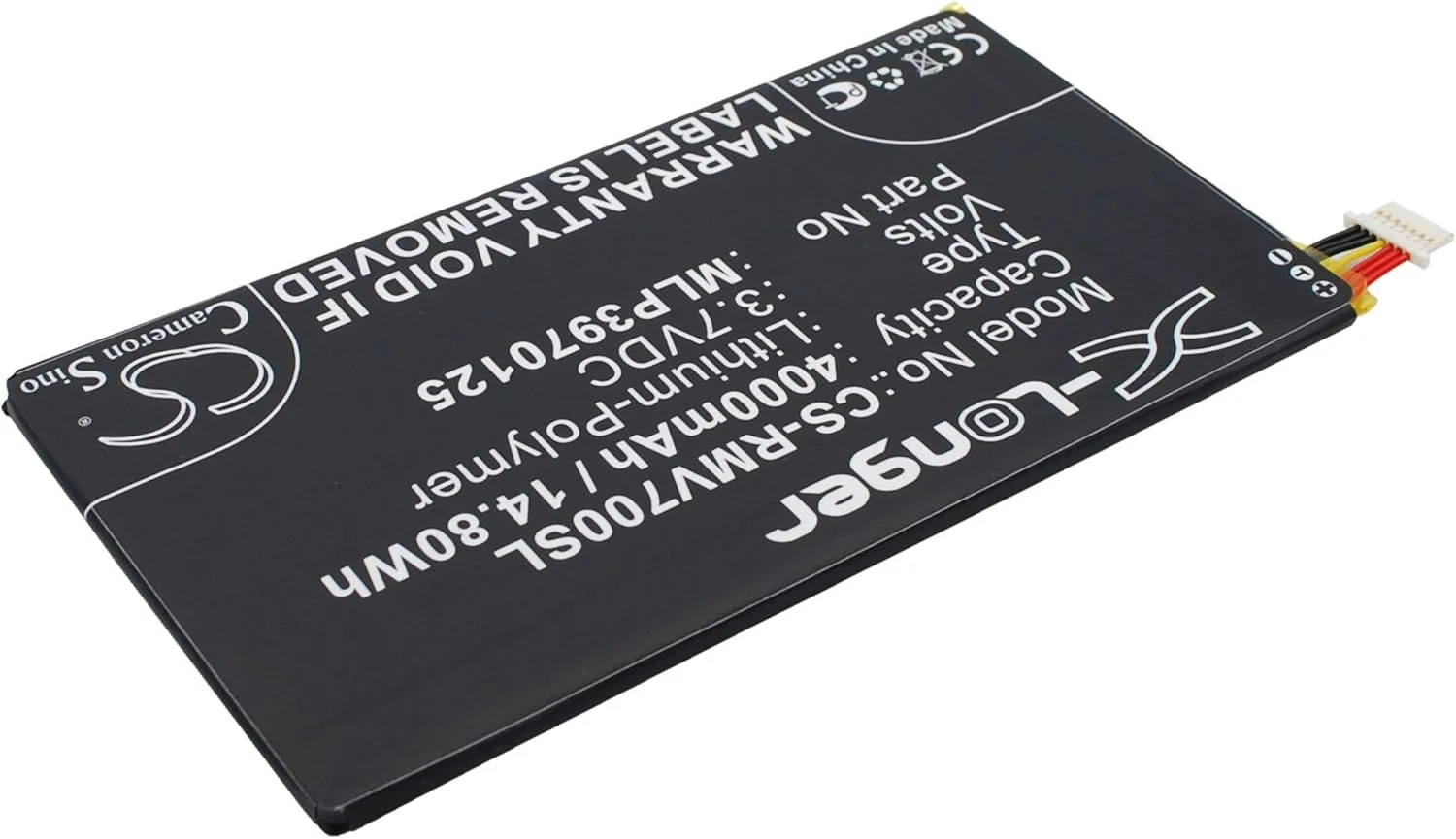 باتری جایگزین برای تبلت های Verizon Elipsis QMV7A 7 اینچی، Elipsis QMV7B، Ellipsis MV7A، Ellipsis QMV7A 8GB باتری جایگزین برای تبلت های Verizon Elipsis QMV7A 7 اینچی، Elipsis QMV7B، Ellipsis MV7A، Ellipsis QMV7A 8GB