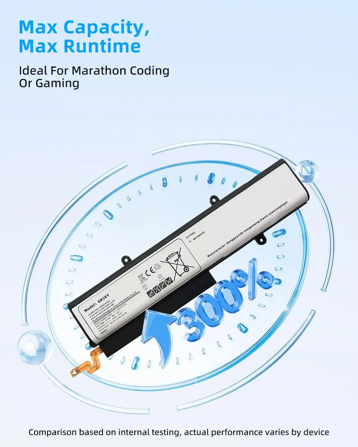 باتری لپ تاپ جایگزین EB-BT670ABA EB-BT670ABE با ظرفیت 64.64Wh برای Samsung Galaxy View 18.4" SM-T670 Series AA2HC15BS AA2GB07BS AA2GA26BS AA2GC05BS AA2GB07B AA1G907KS AA1GA02BS AA2GC16BS با عملکرد بالا باتری لپ تاپ جایگزین EB-BT670ABA EB-BT670ABE با ظرفیت 64.64Wh برای Samsung Galaxy View 18.4" SM-T670 Series AA2HC15BS AA2GB07BS AA2GA26BS AA2GC05BS AA2GB07B AA1G907KS AA1GA02BS AA2GC16BS با عملکرد بالا