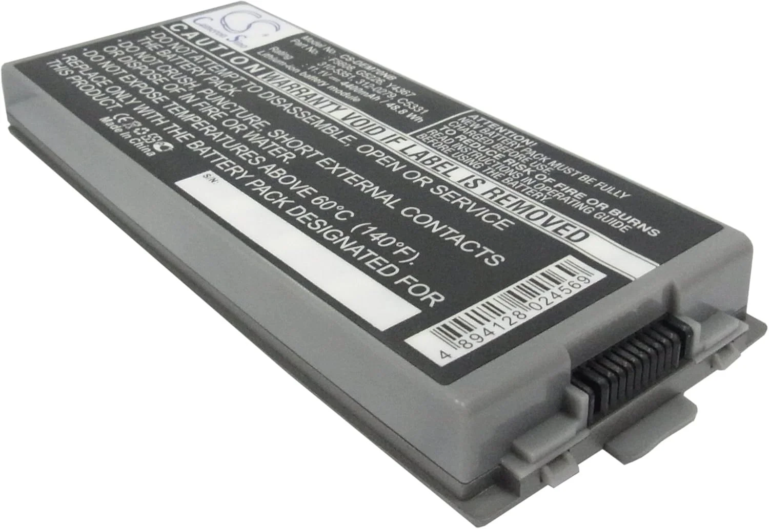 باتری جایگزین جدید Cameron Sino CS برای Latitude D810، Precision M70 (4400mAh) 310-5351, 312-0279, C5331, F5608, G5226, Y4367