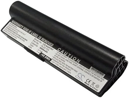 باتری جایگزین جدید Cameron Sino CS برای Eee PC 701SD, Eee PC 701SDX, Eee PC 703, Eee PC 900a, Eee PC 900-BK010X, Eee PC 900-W072X (6600mAh) AL22-703, SL22-703, SL22-900A