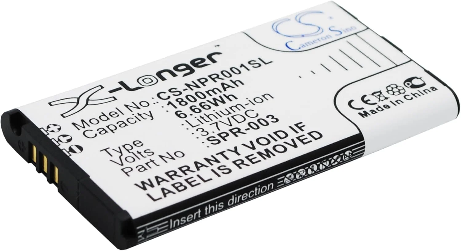 باتری جایگزین جدید Cameron Sino مناسب برای Nintendo 3DSLL, DS XL 2015, New 3DSLL, SPR-001 (1800mAh / 6.66Wh) باتری جایگزین جدید Cameron Sino مناسب برای Nintendo 3DSLL, DS XL 2015, New 3DSLL, SPR-001 (1800mAh / 6.66Wh)