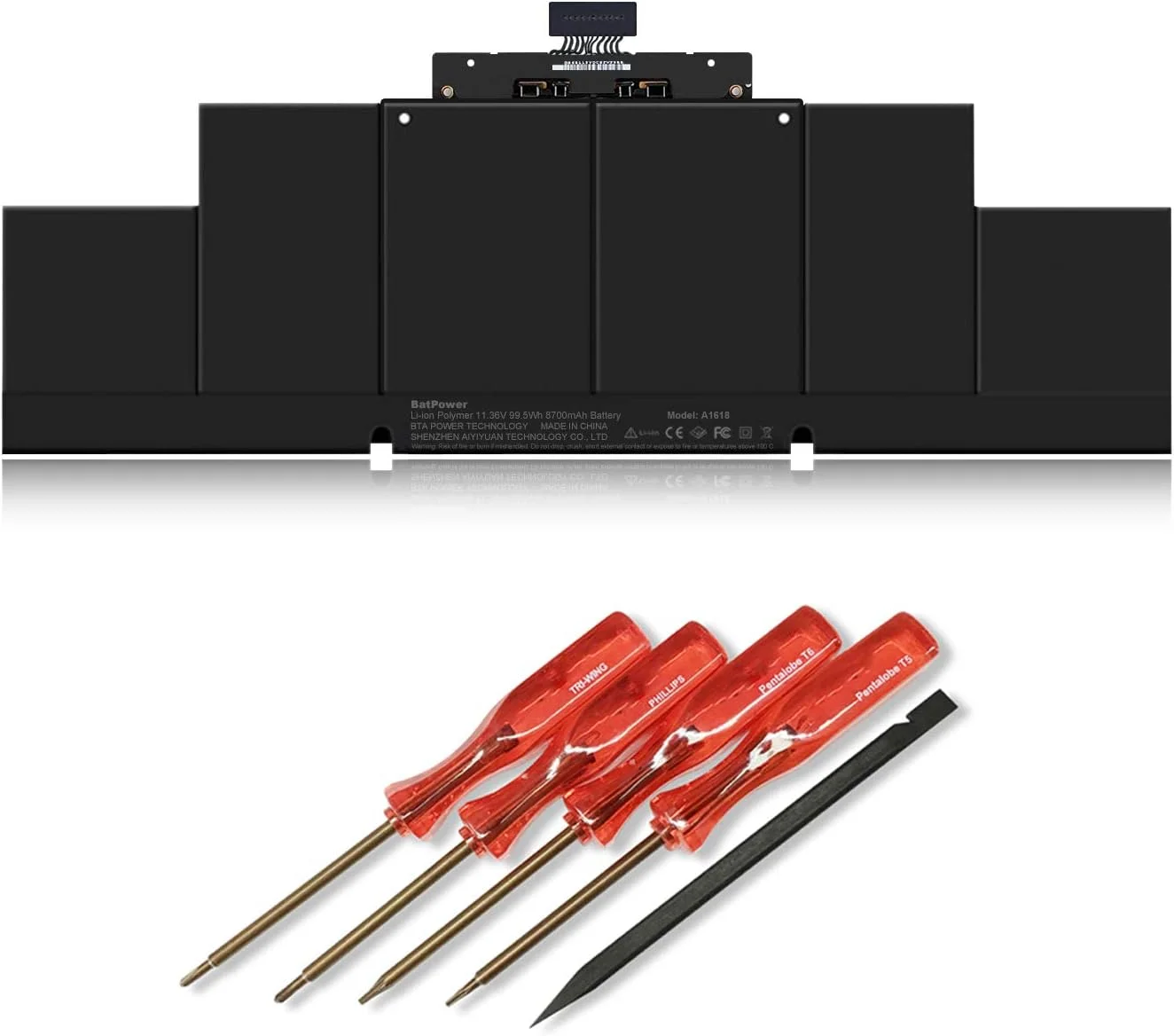 باتری جایگزین لپ تاپ BatPower A1618 برای Apple MacBook Pro 15 اینچی Retina A1398 EMC 2909 EMC 2910 (اواسط 2015) باتری MacBook Pro 15" Retina A1398 Apple A1618 باتری 99.5Wh باتری جایگزین لپ تاپ BatPower A1618 برای Apple MacBook Pro 15 اینچی Retina A1398 EMC 2909 EMC 2910 (اواسط 2015) باتری MacBook Pro 15" Retina A1398 Apple A1618 باتری 99.5Wh